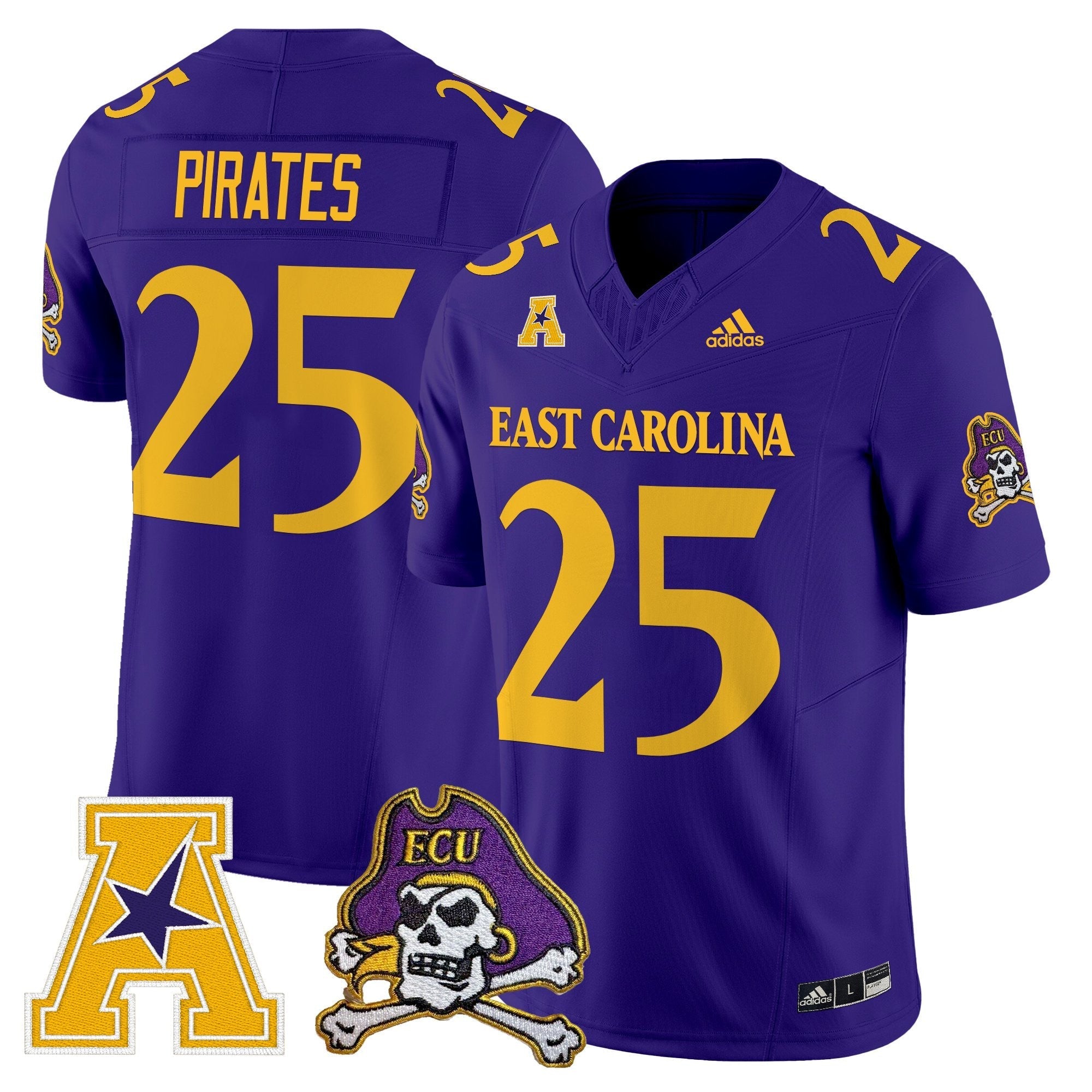 East Carolina Pirates 2025 Vapor Limited Jersey - All Stitched