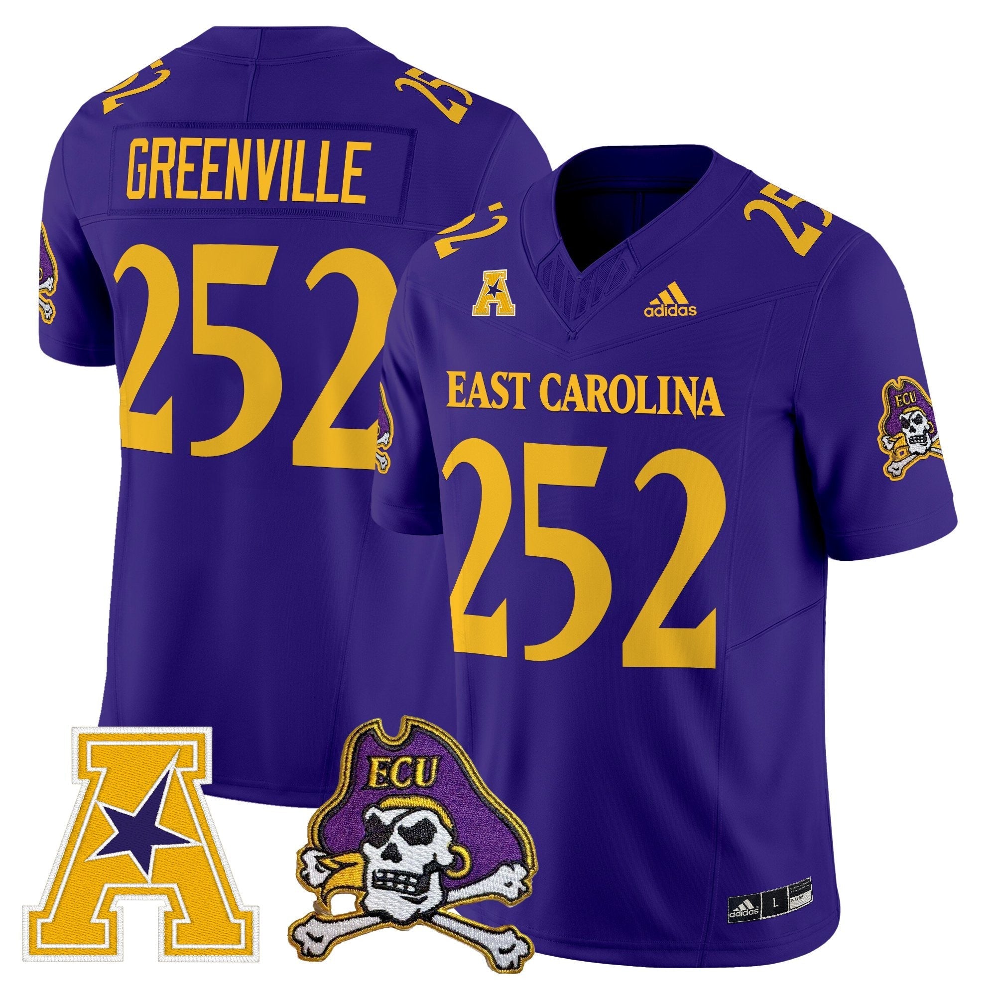 East Carolina Pirates 2025 Vapor Limited Jersey - All Stitched