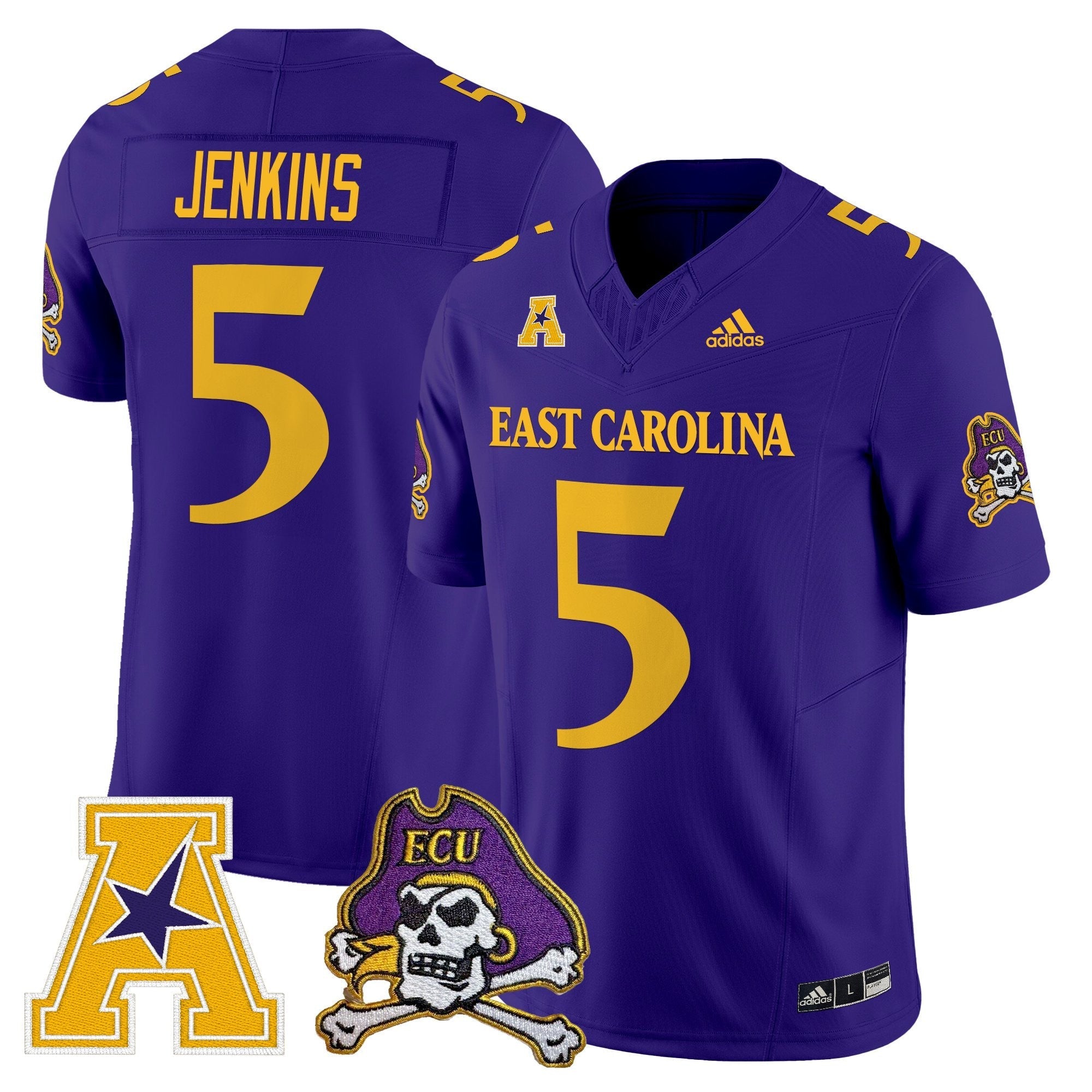 East Carolina Pirates 2025 Vapor Limited Jersey - All Stitched