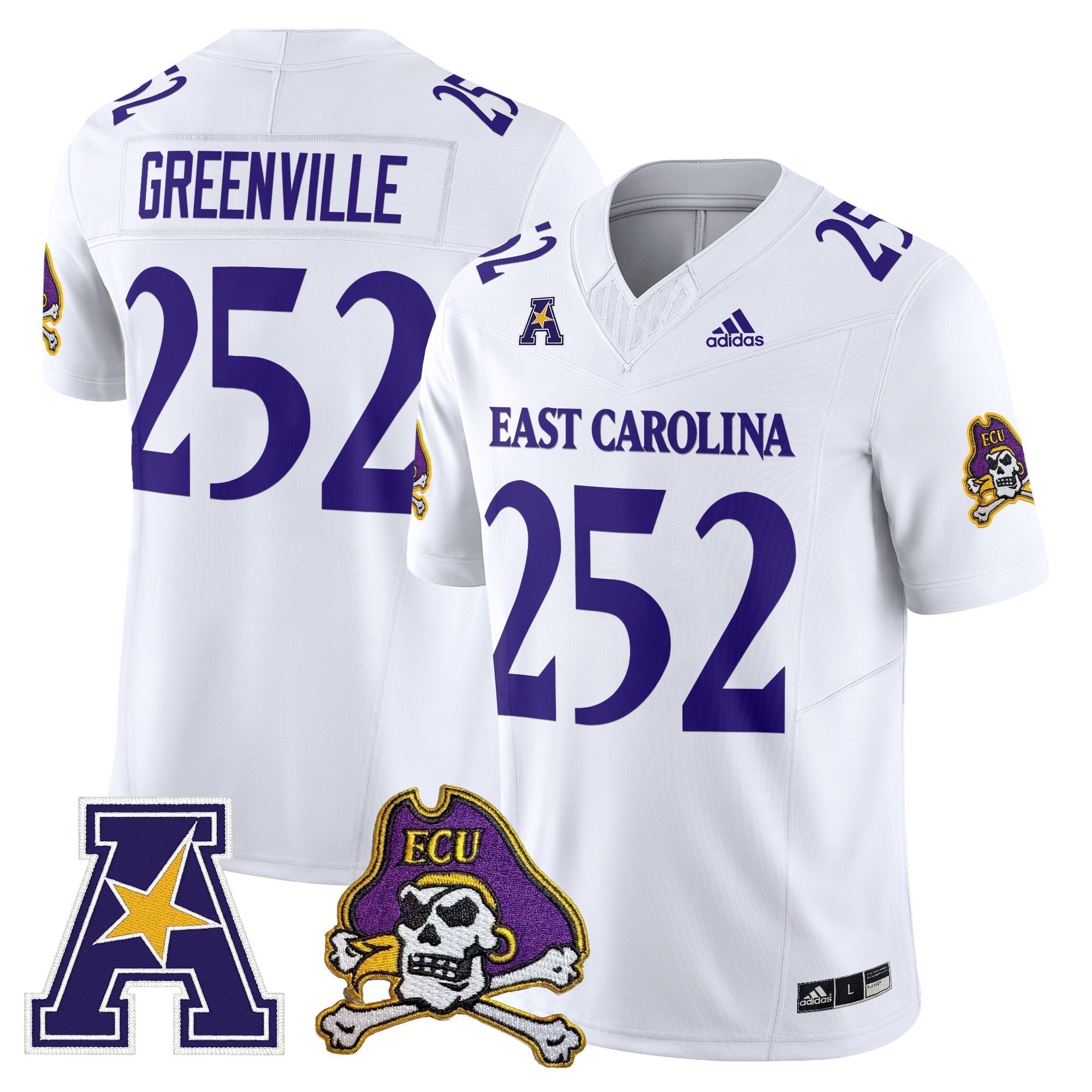 East Carolina Pirates 2025 Vapor Limited Jersey - All Stitched