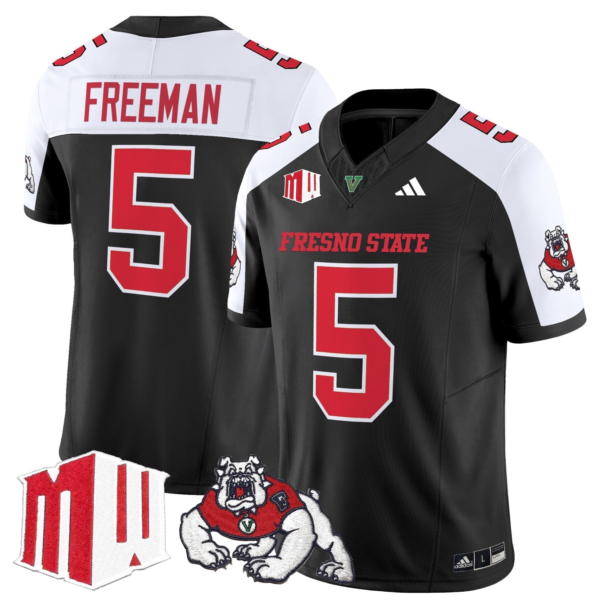 Fresno State Bulldogs 2025 Vapor Limited Jersey - All Stitched
