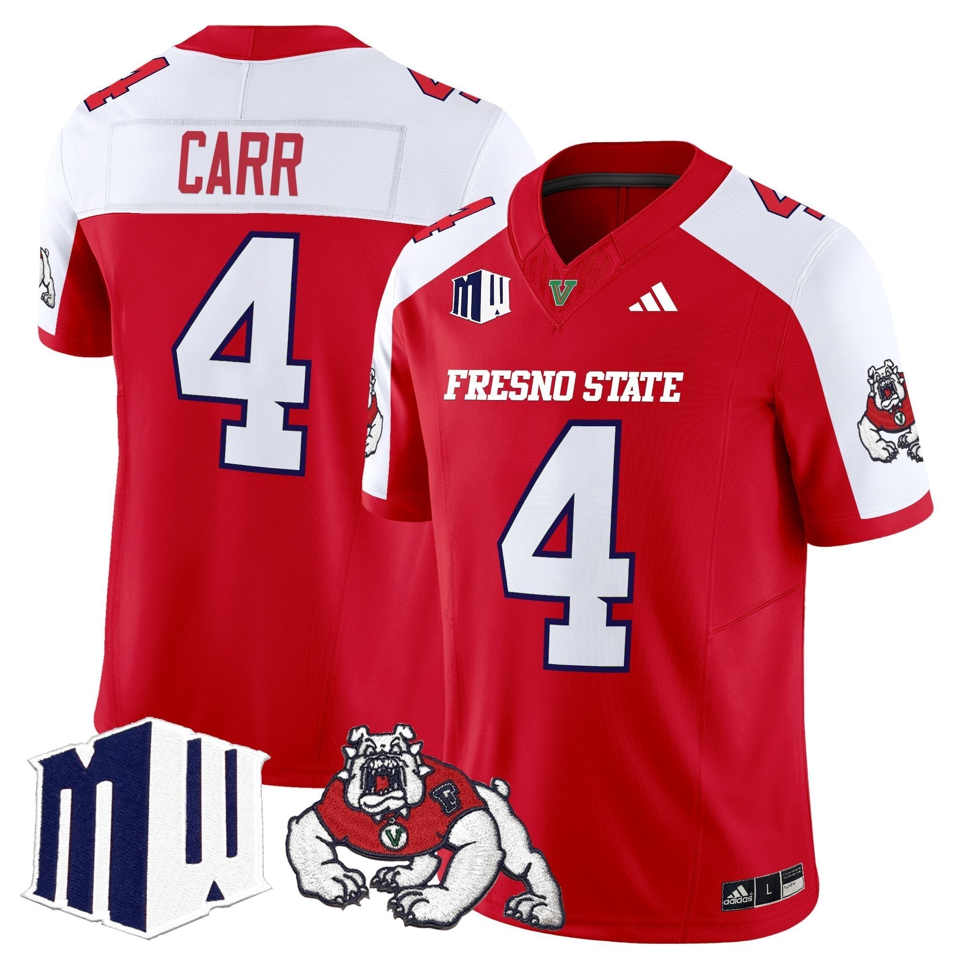 Fresno State Bulldogs 2025 Vapor Limited Jersey - All Stitched