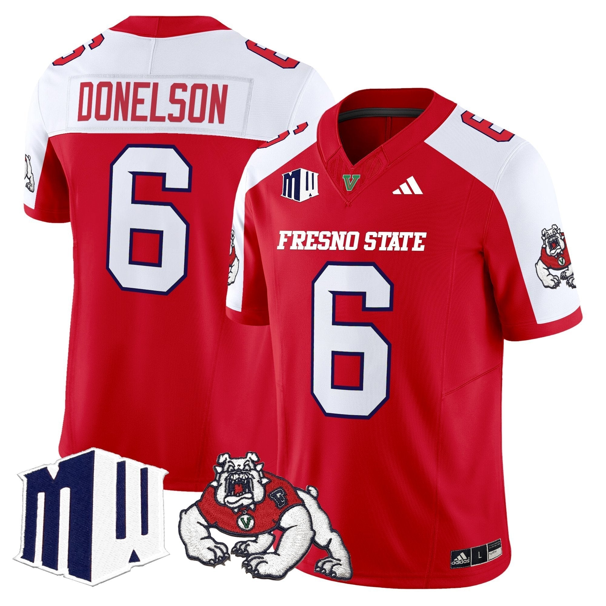 Fresno State Bulldogs 2025 Vapor Limited Jersey - All Stitched