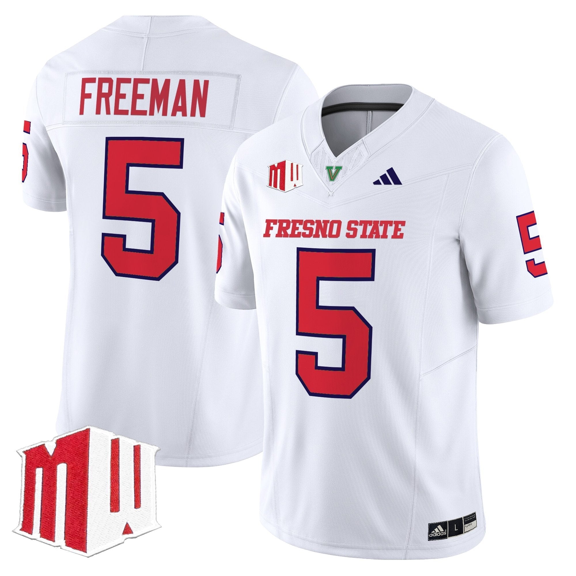 Fresno State Bulldogs 2025 Vapor Limited Jersey - All Stitched