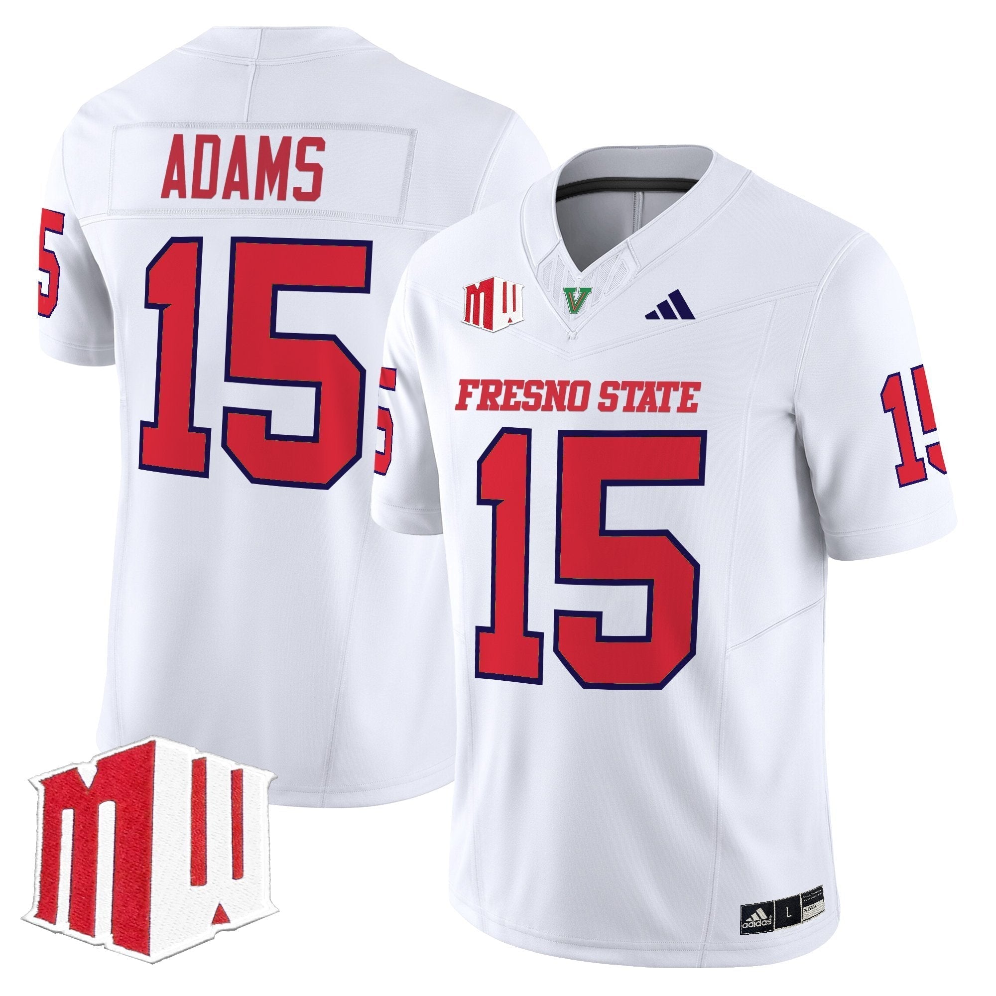 Fresno State Bulldogs 2025 Vapor Limited Jersey - All Stitched