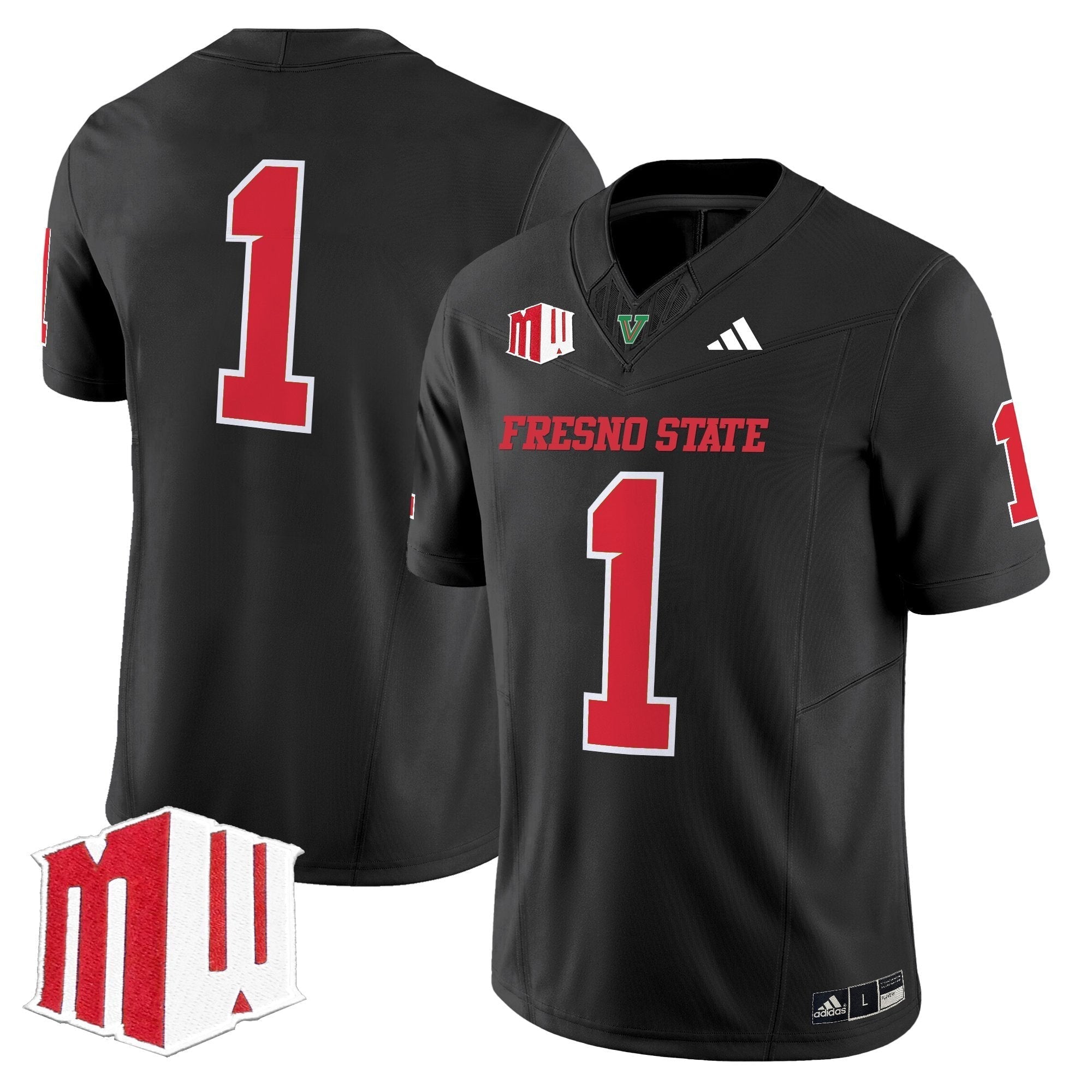 Fresno State Bulldogs 2025 Vapor Limited Jersey - All Stitched