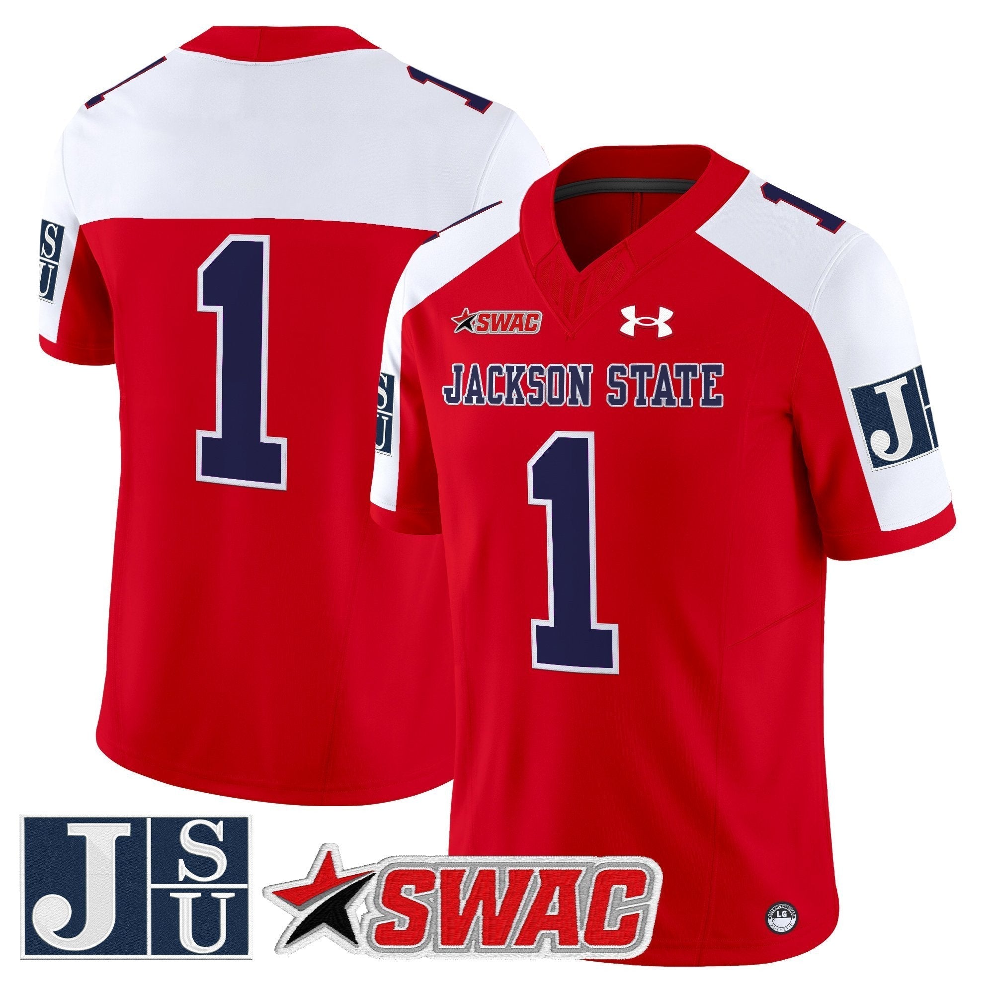 Jackson State Tigers 2025 Vapor Limited Jersey - All Stitched