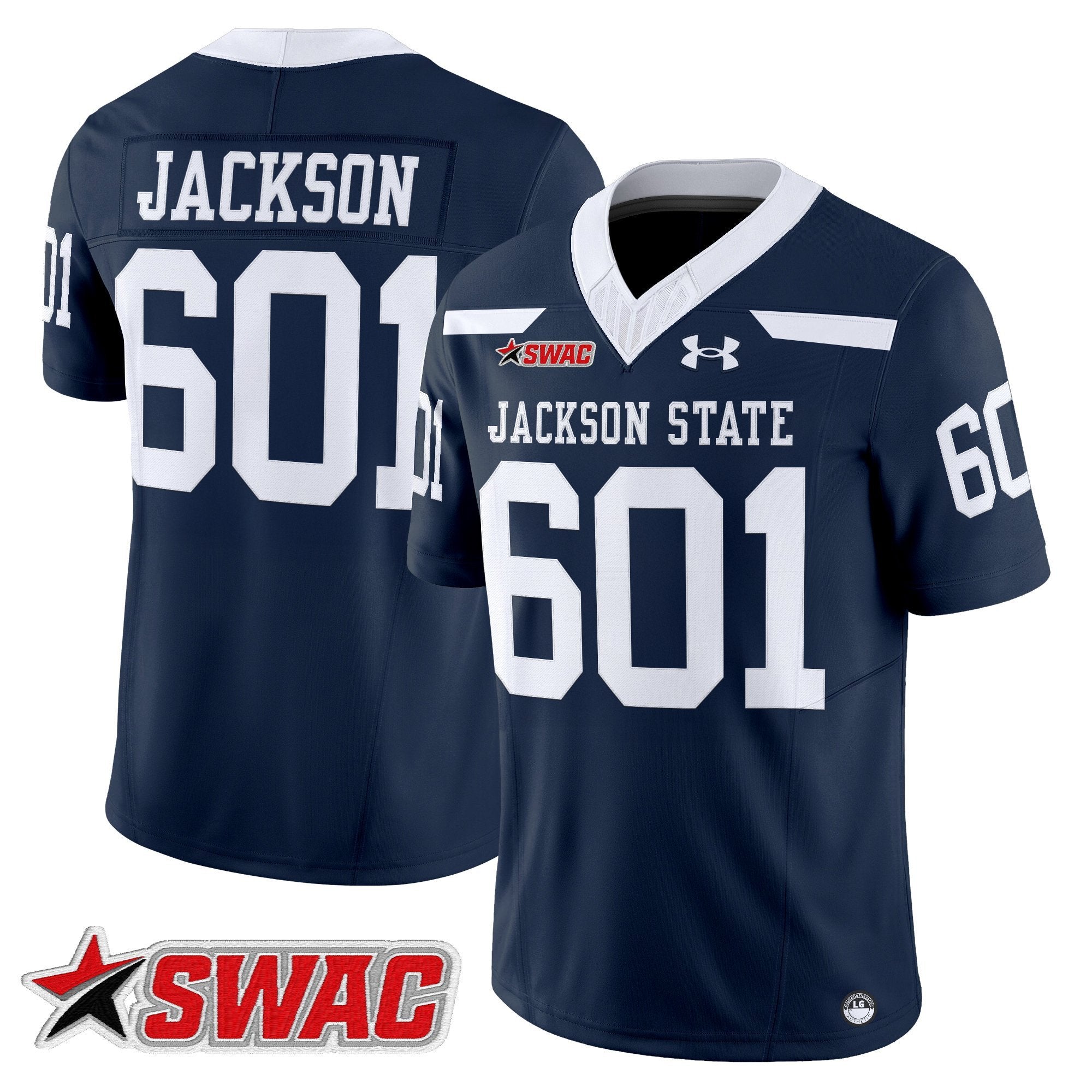 Jackson State Tigers 2025 Vapor Limited Jersey - All Stitched