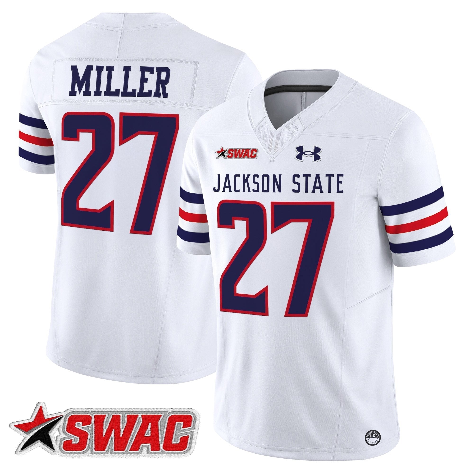 Jackson State Tigers 2025 Vapor Limited Jersey - All Stitched