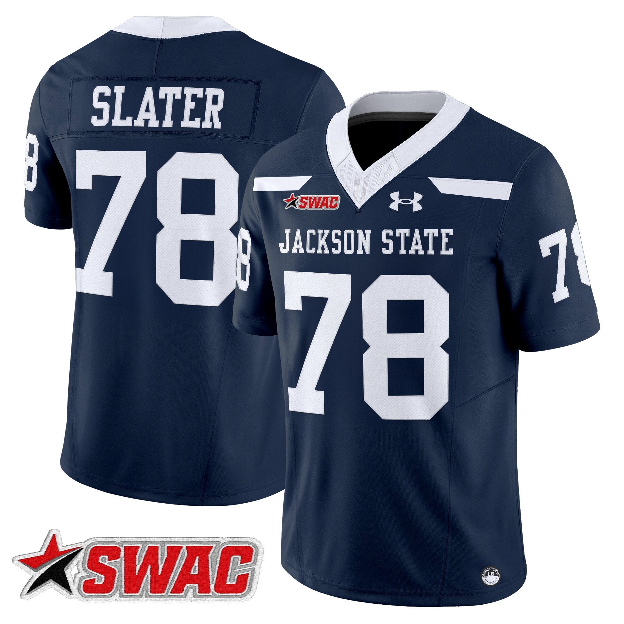 Jackson State Tigers 2025 Vapor Limited Jersey - All Stitched
