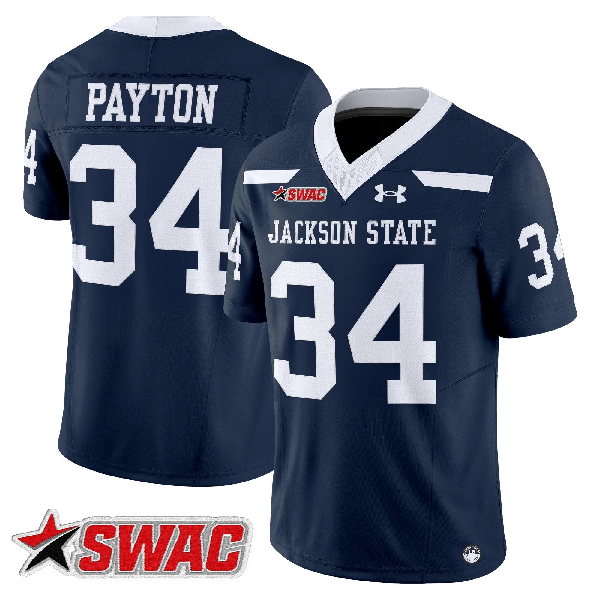 Jackson State Tigers 2025 Vapor Limited Jersey - All Stitched