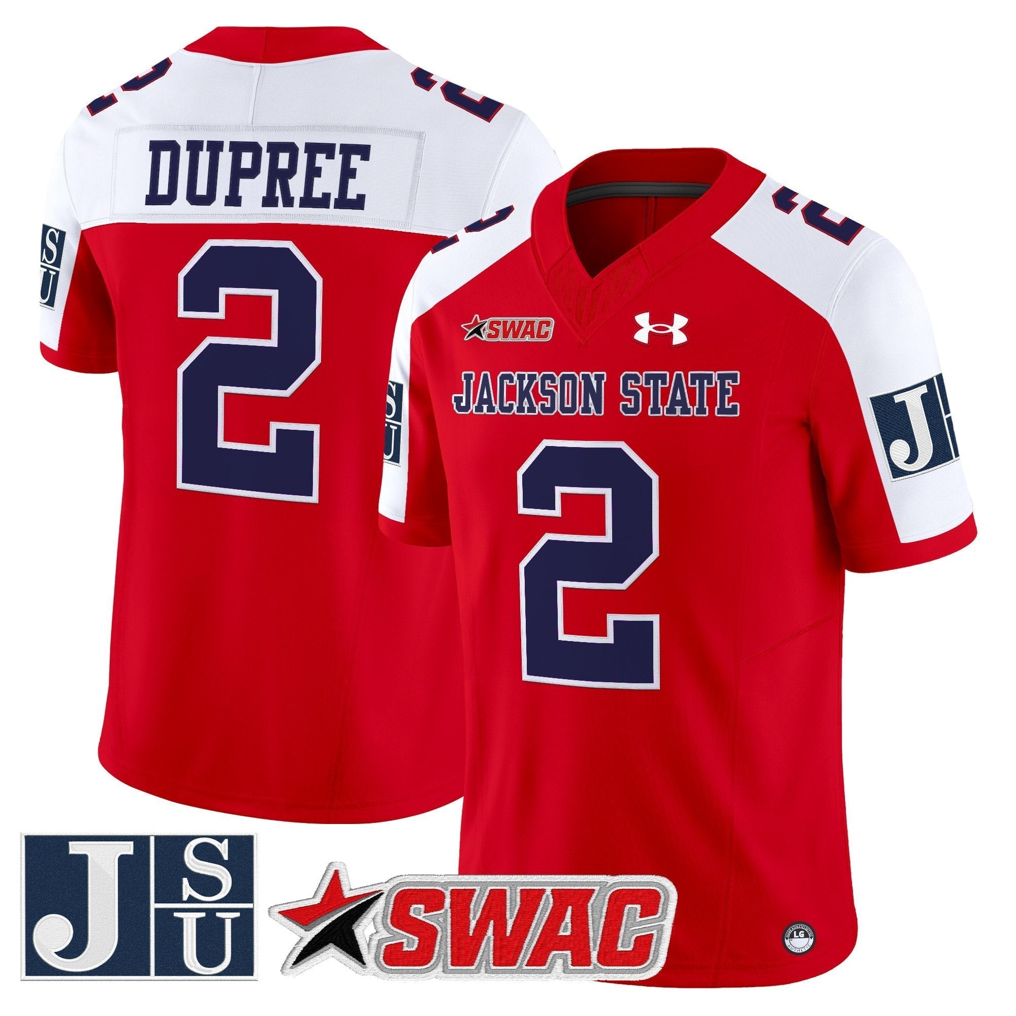 Jackson State Tigers 2025 Vapor Limited Jersey - All Stitched