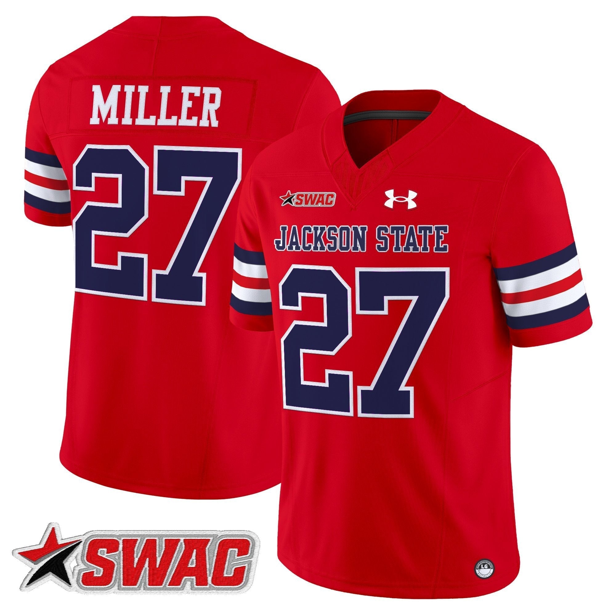 Jackson State Tigers 2025 Vapor Limited Jersey - All Stitched