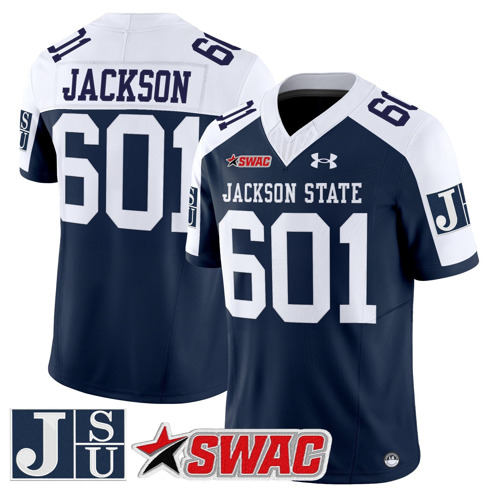 Jackson State Tigers 2025 Vapor Limited Jersey - All Stitched