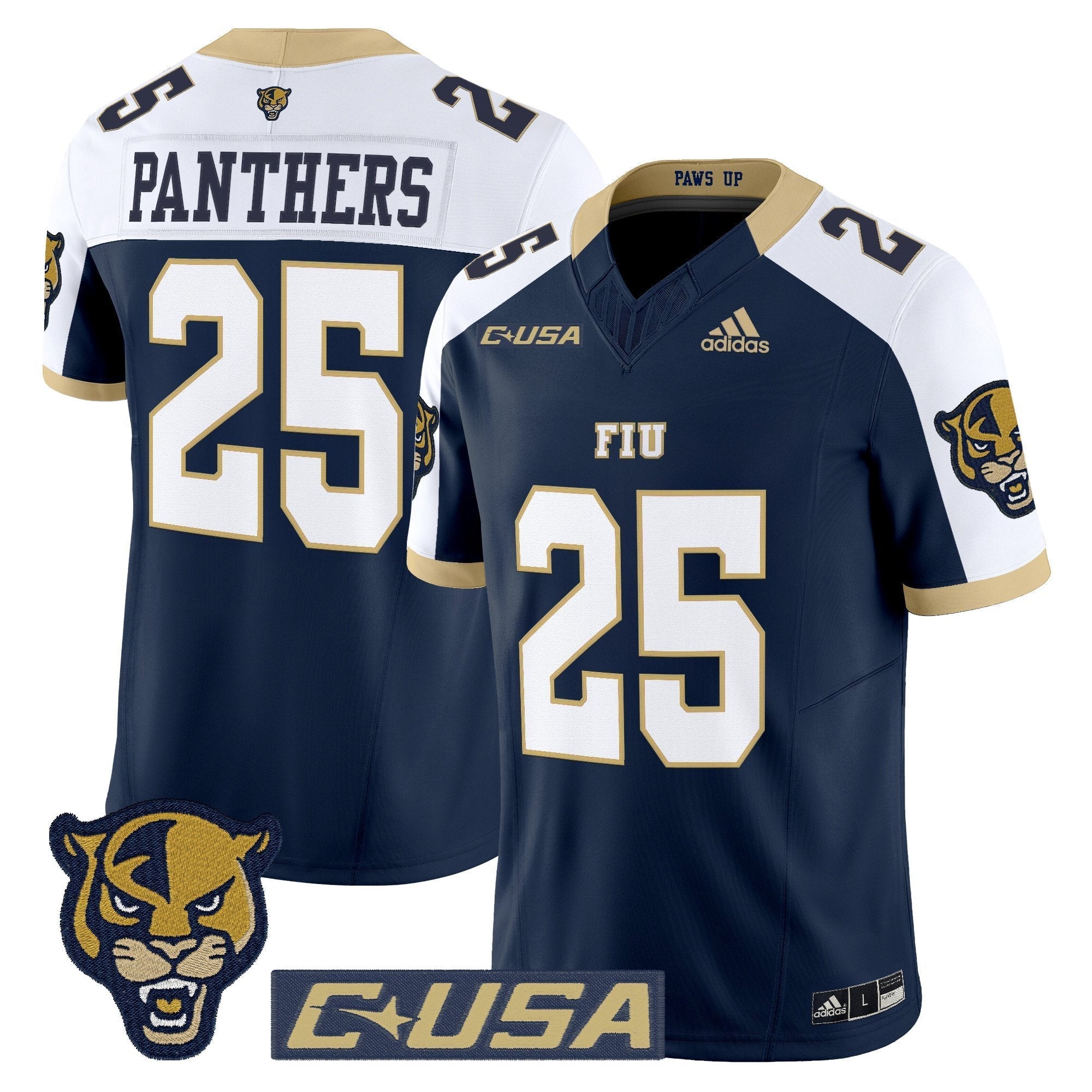 Florida International Panthers 2025 Vapor Limited Jersey - All Stitched