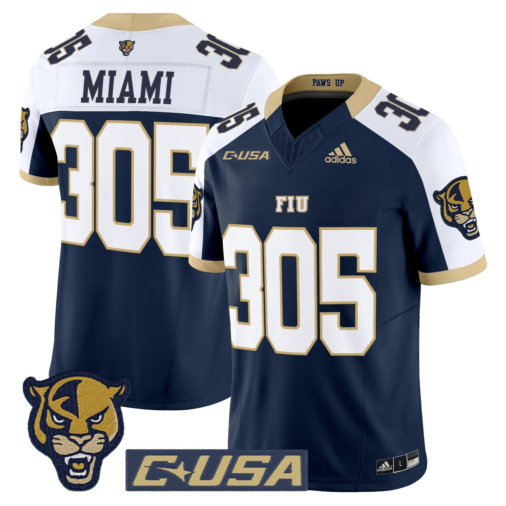 Florida International Panthers 2025 Vapor Limited Jersey - All Stitched