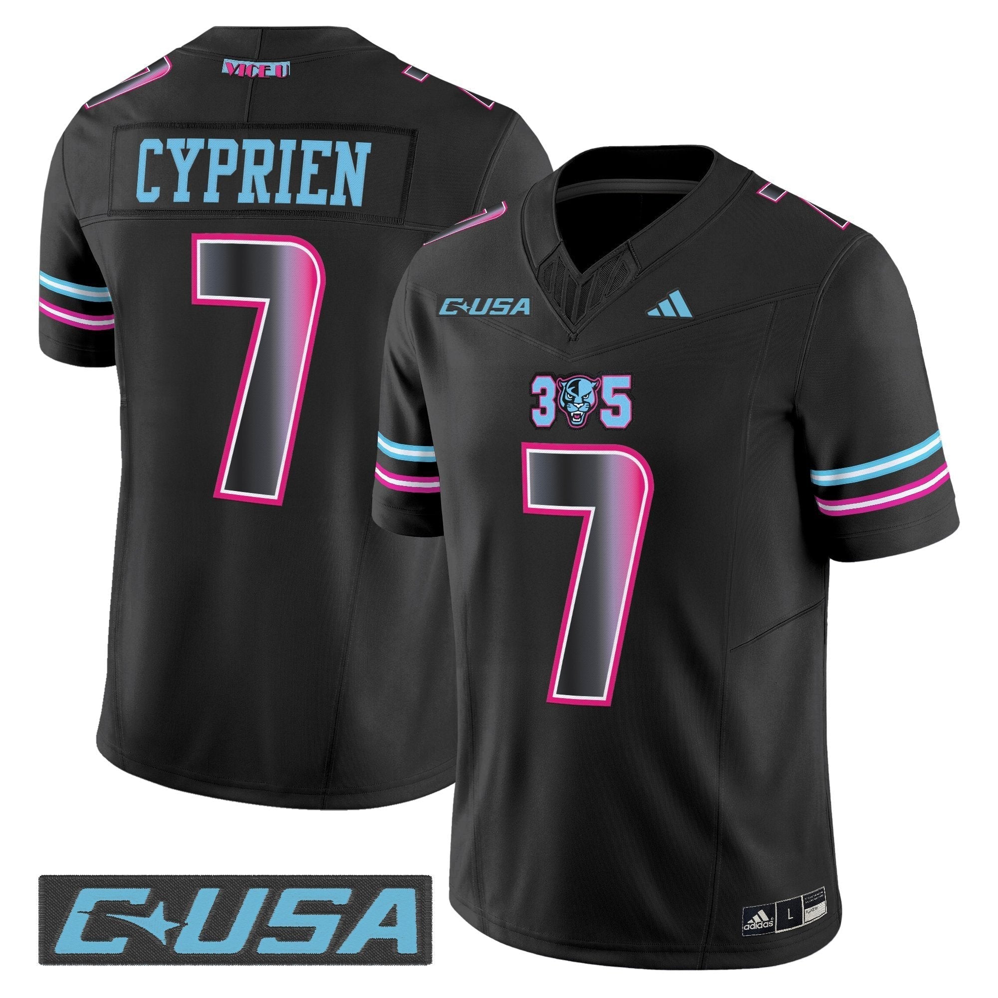 Florida International Panthers 2025 Vapor Limited Jersey - All Stitched