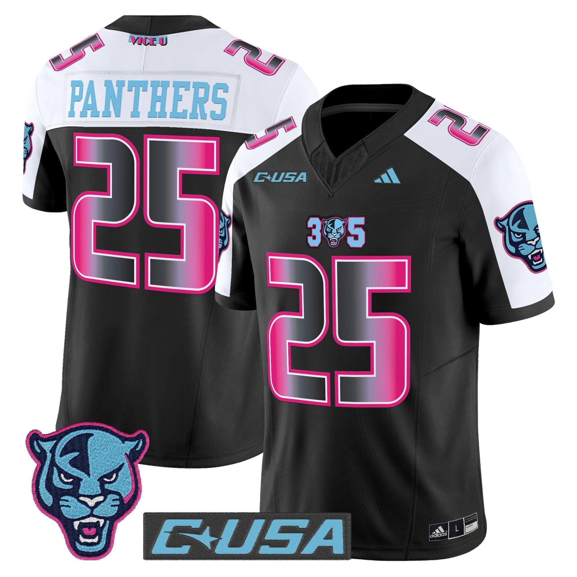 Florida International Panthers 2025 Vapor Limited Jersey - All Stitched