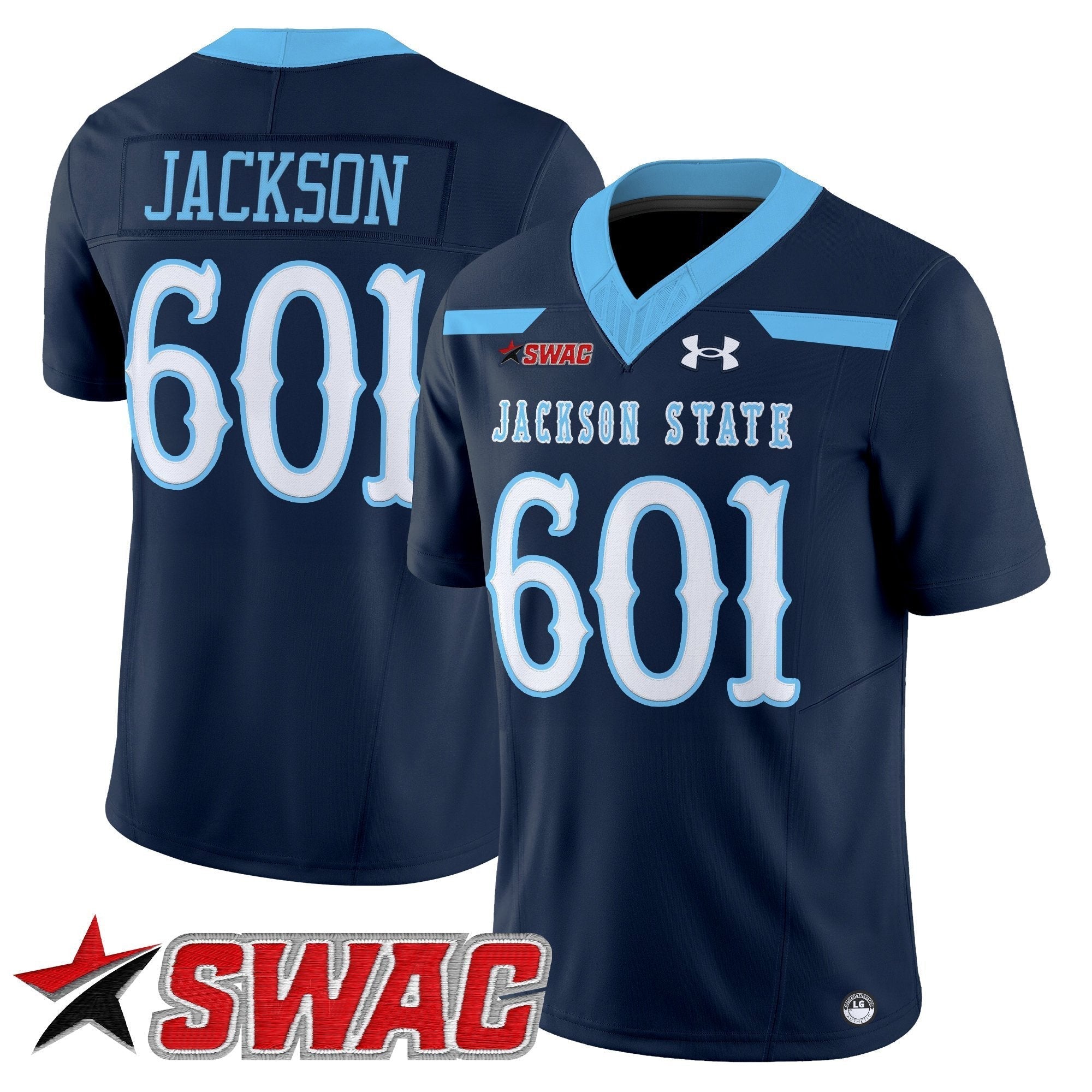 Jackson State Tigers 2025 Vapor Limited Jersey V2 - All Stitched
