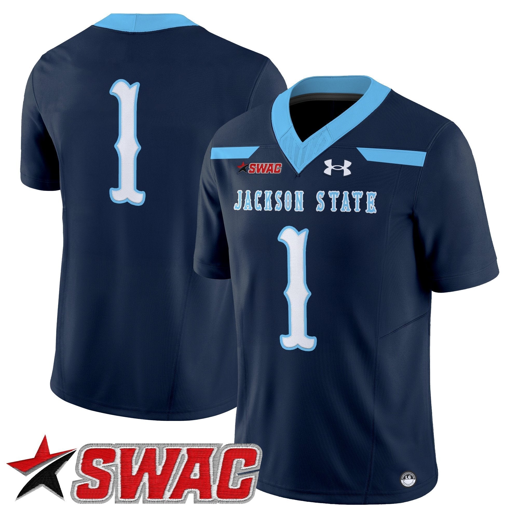 Jackson State Tigers 2025 Vapor Limited Jersey V2 - All Stitched