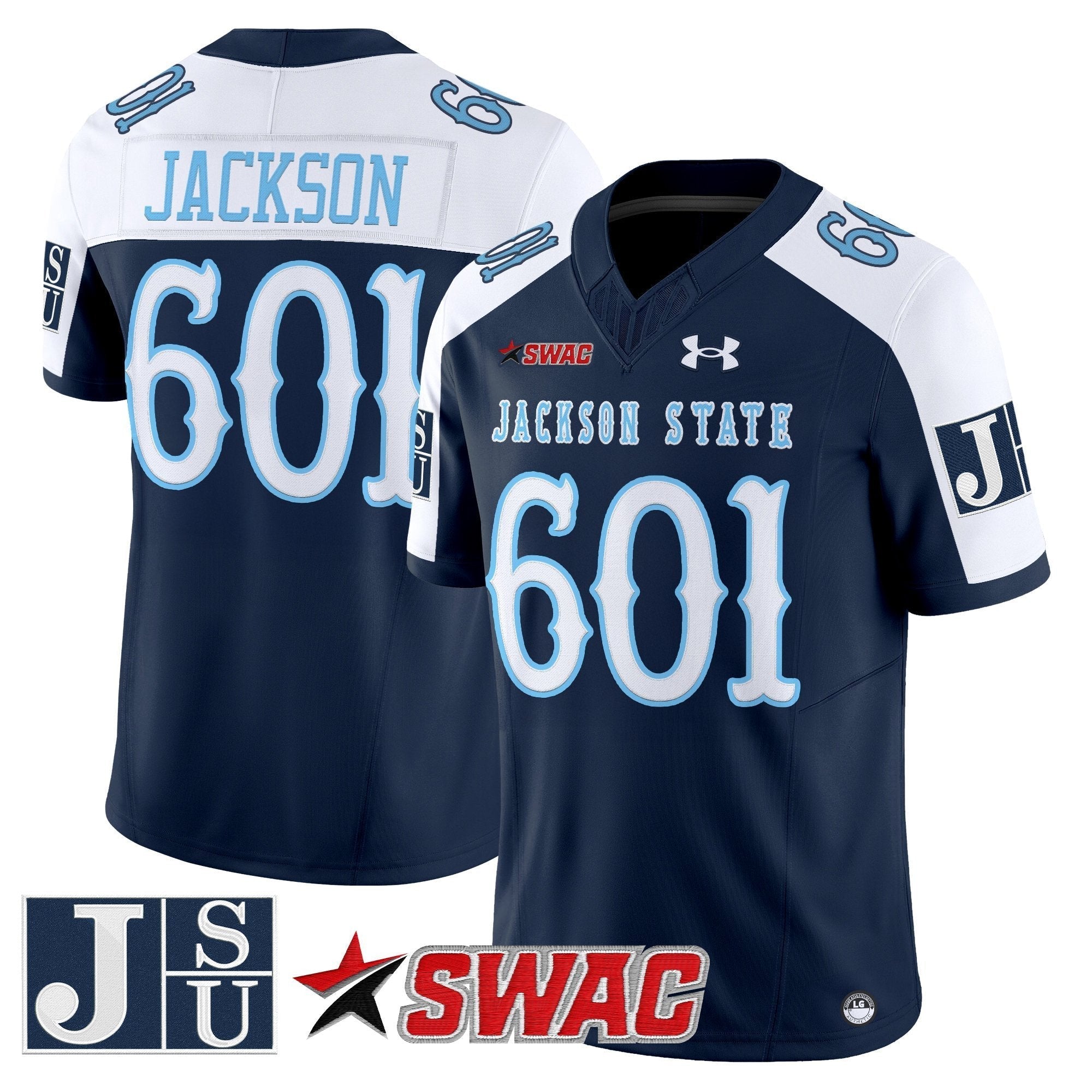 Jackson State Tigers 2025 Vapor Limited Jersey V2 - All Stitched