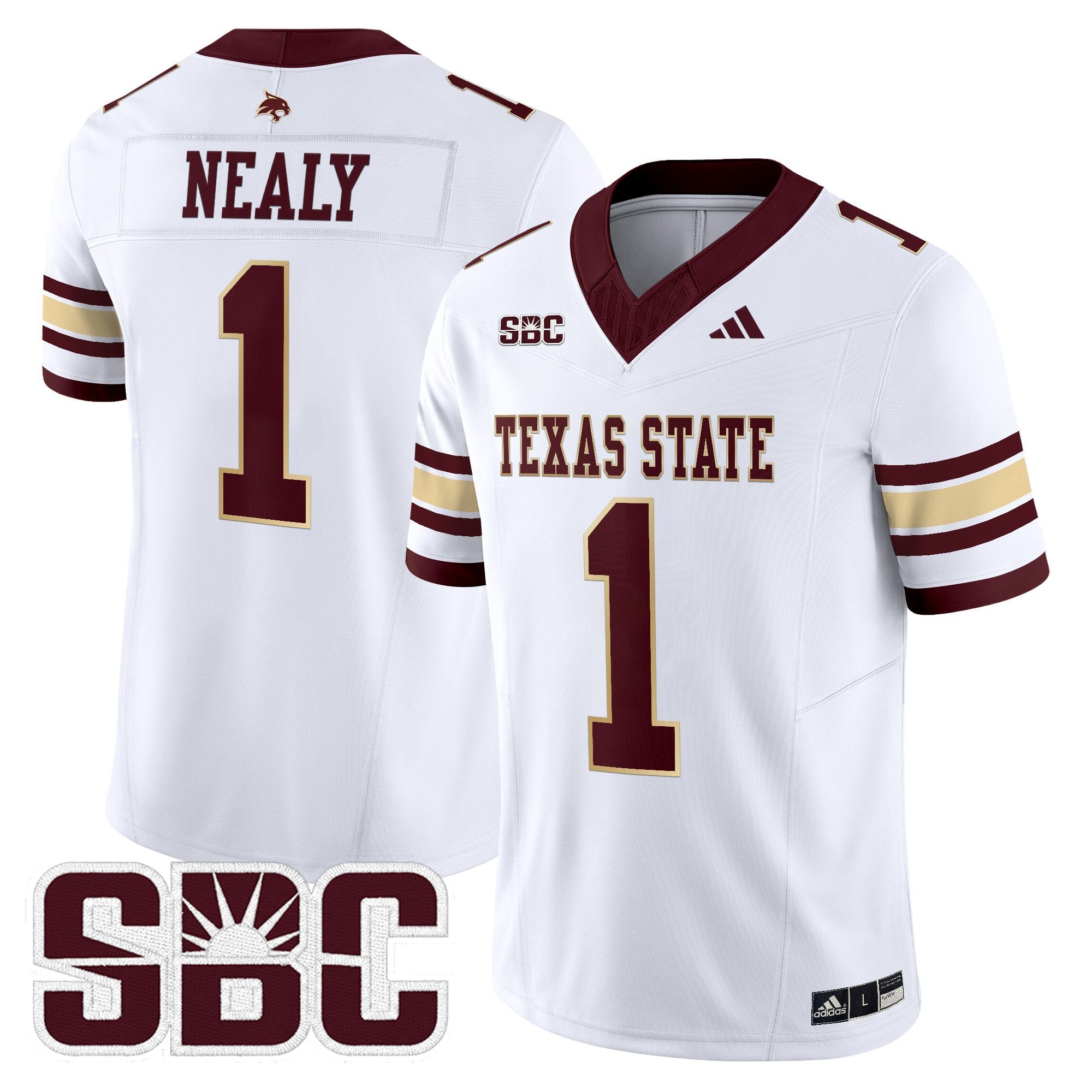 Texas State Bobcats 2025 Vapor Limited Jersey - All Stitched