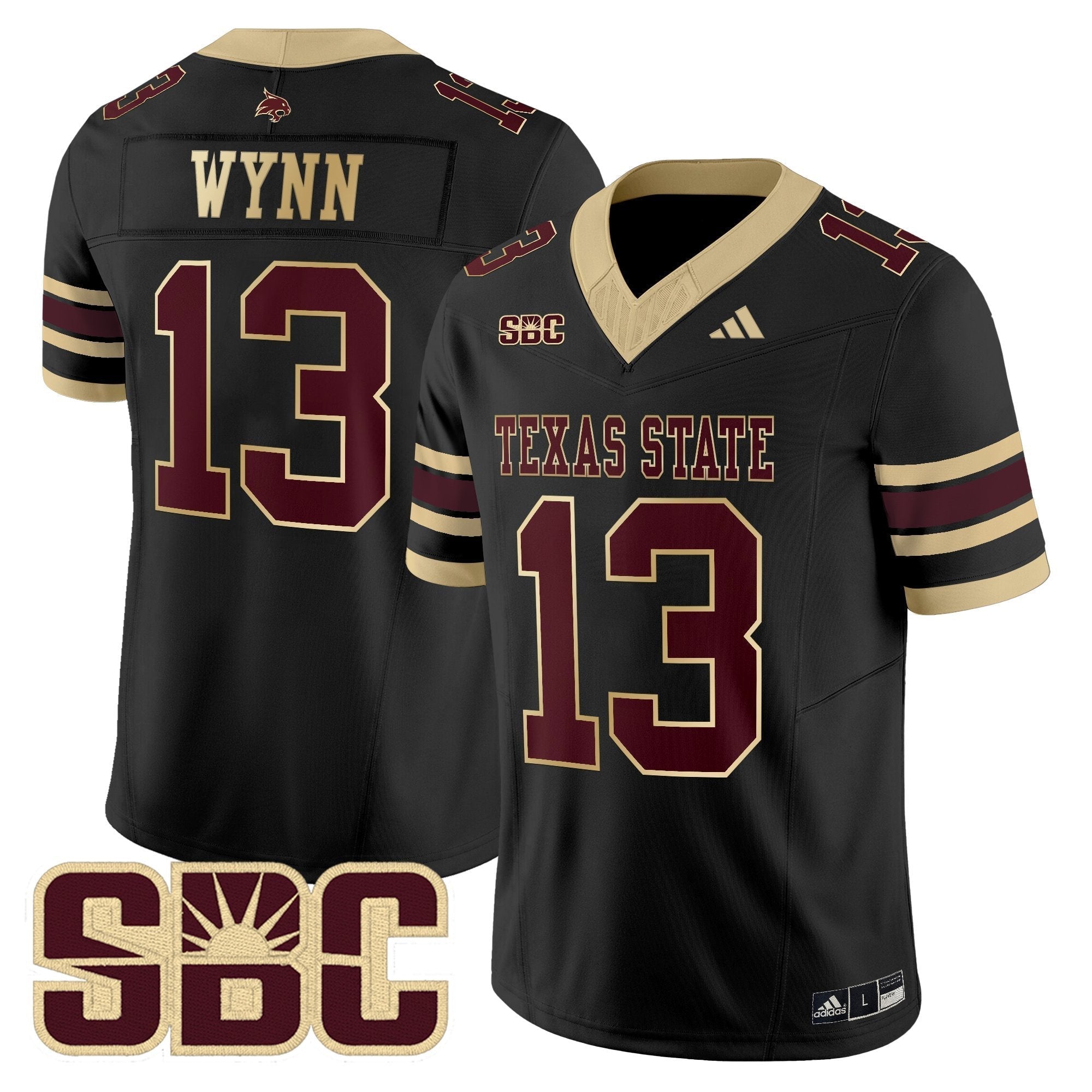 Texas State Bobcats 2025 Vapor Limited Jersey - All Stitched