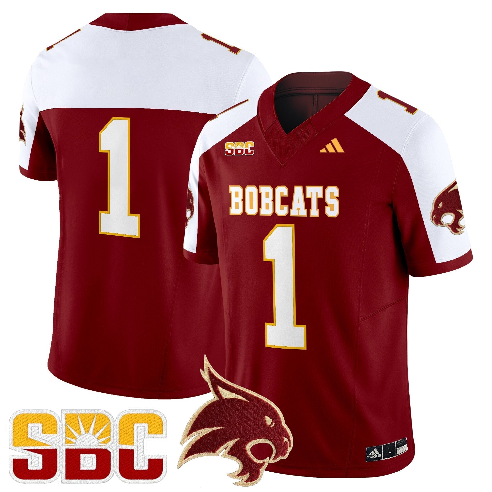 Texas State Bobcats 2025 Vapor Limited Jersey - All Stitched