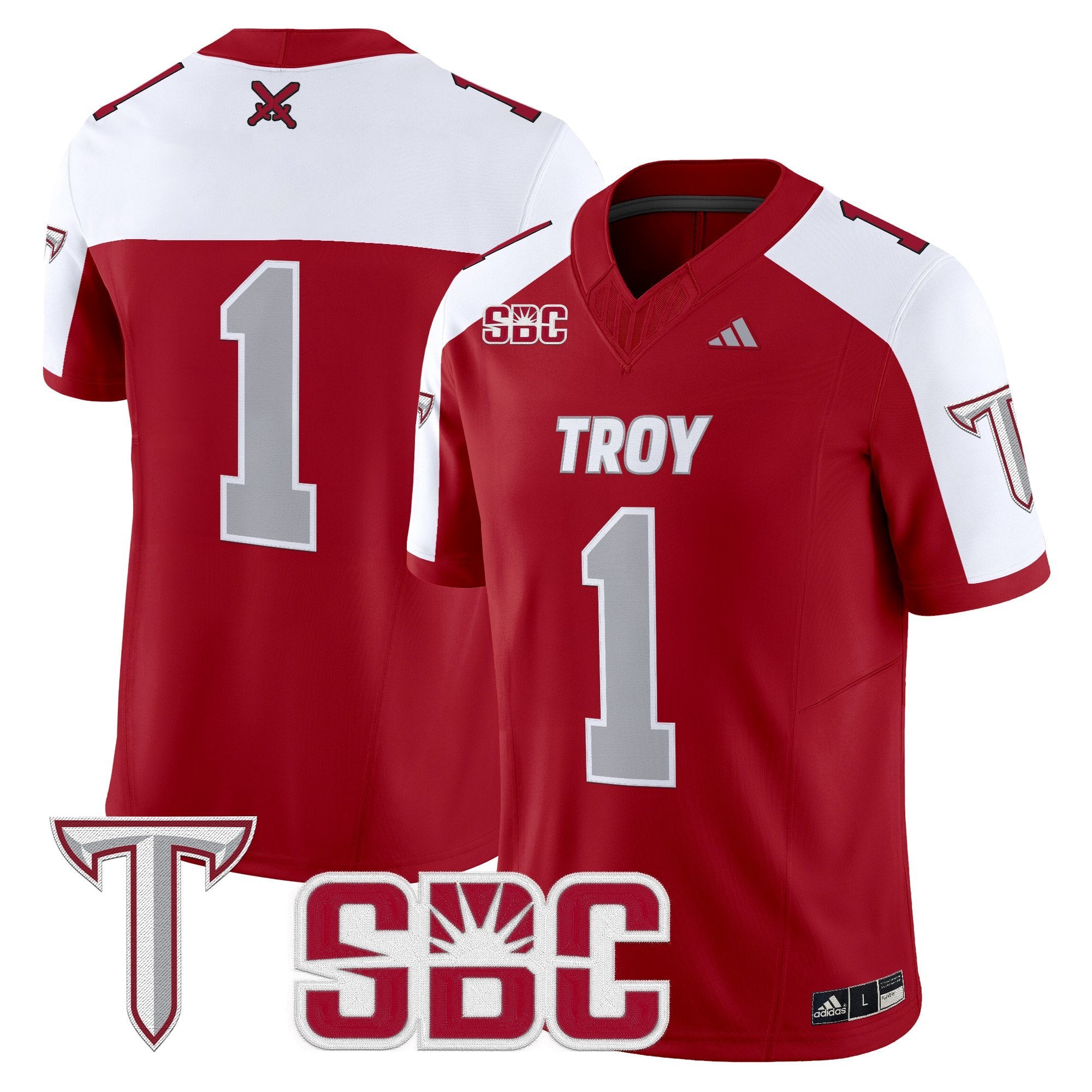 Troy Trojans 2025 Vapor Limited Jersey - All Stitched