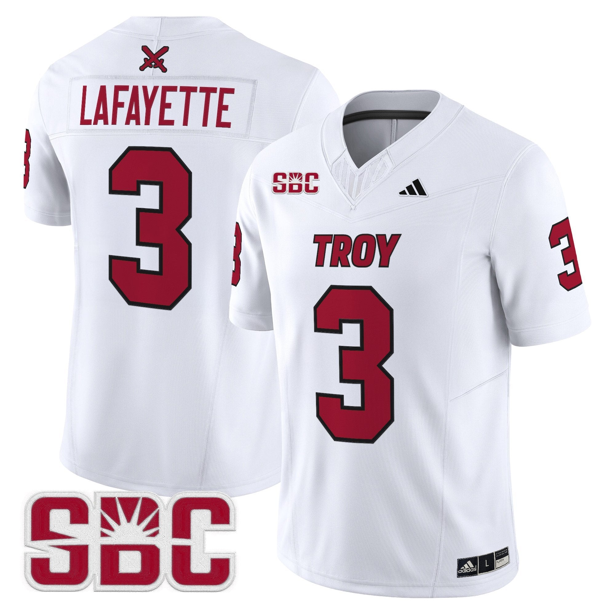 Troy Trojans 2025 Vapor Limited Jersey - All Stitched