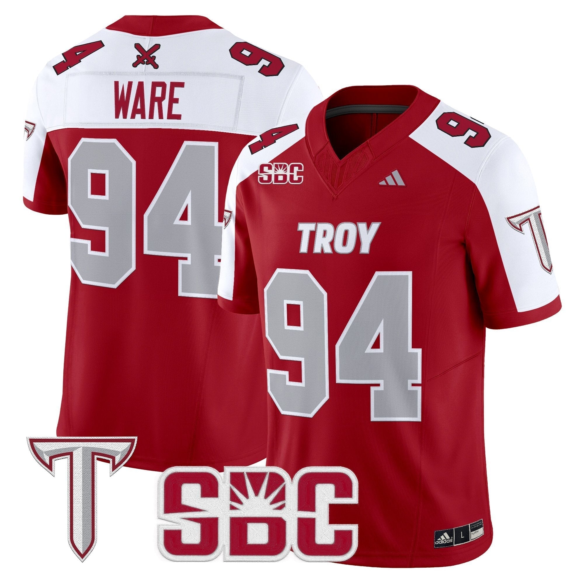 Troy Trojans 2025 Vapor Limited Jersey - All Stitched