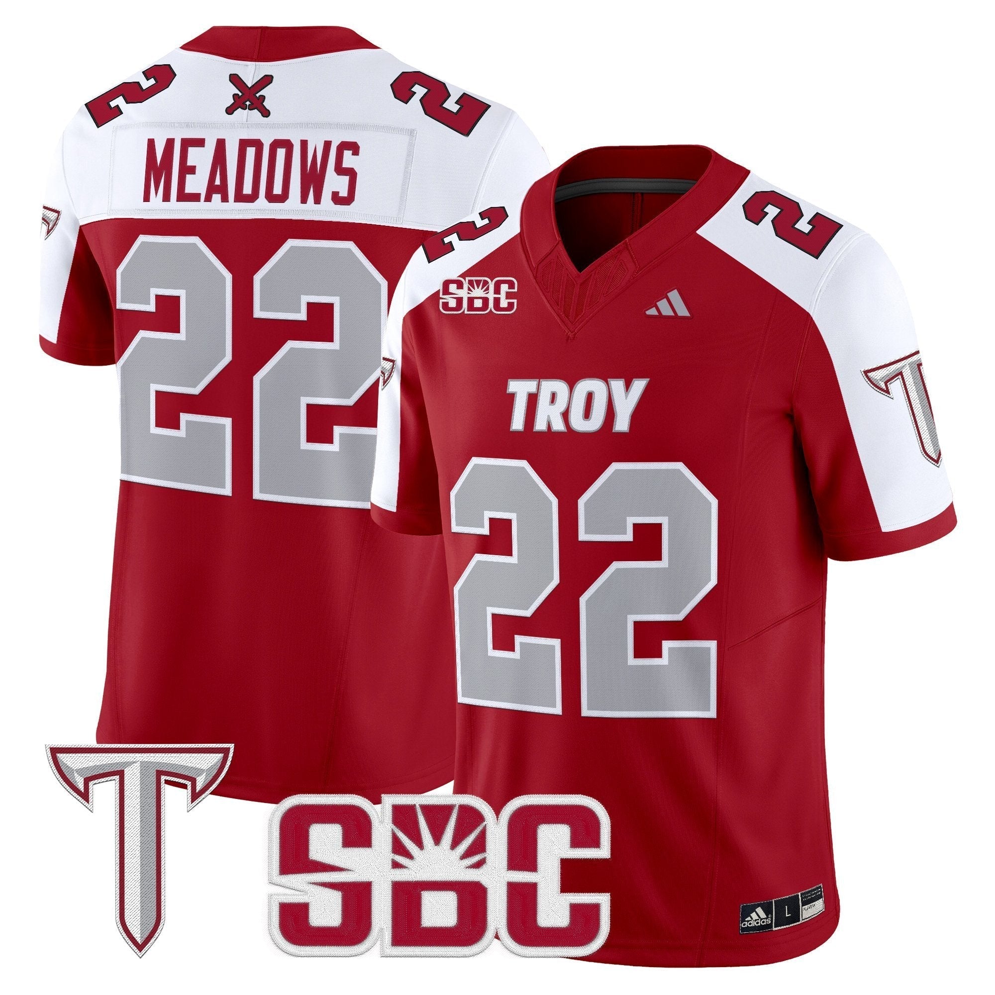 Troy Trojans 2025 Vapor Limited Jersey - All Stitched