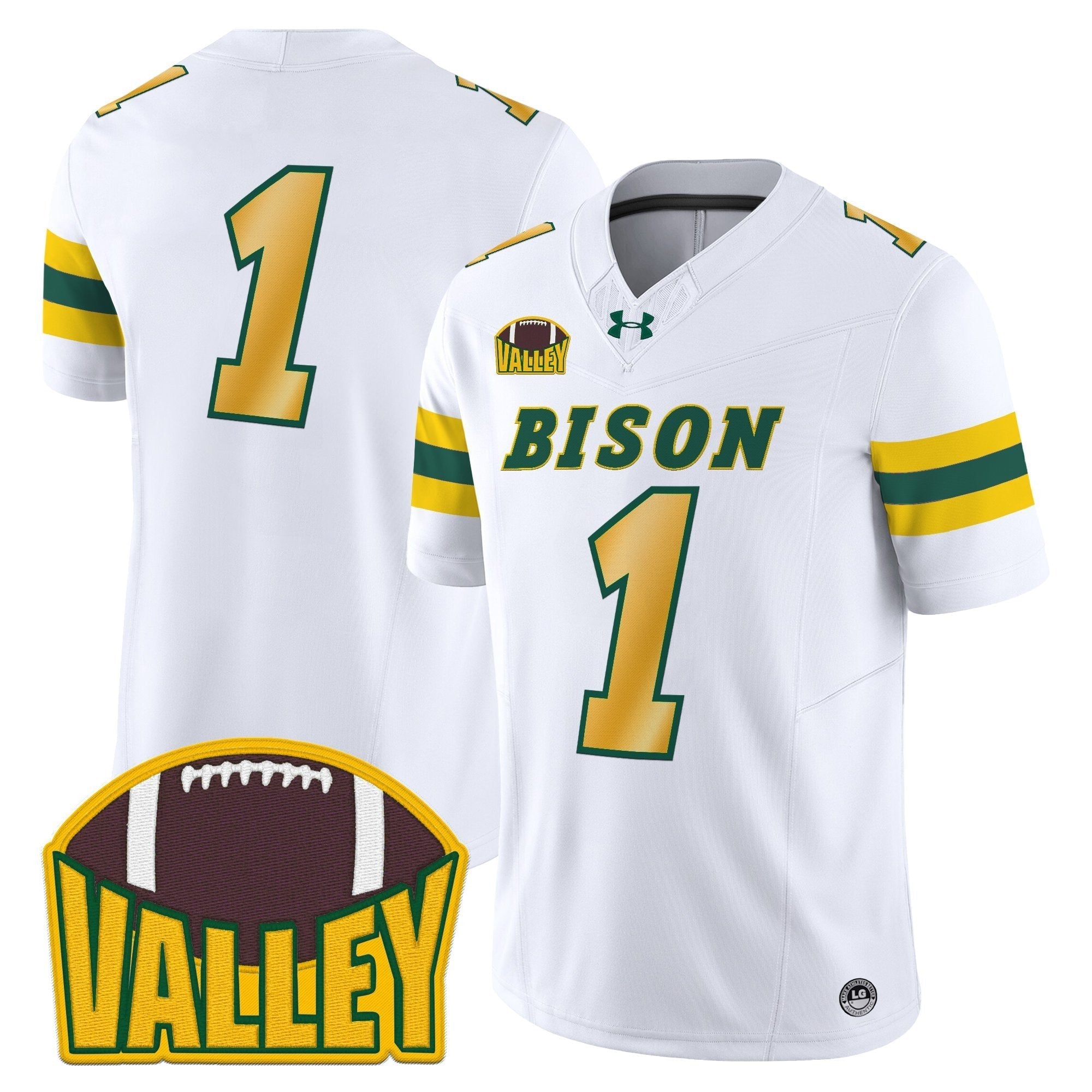North Dakota State Bison 2025 Vapor Limited Jersey - All Stitched