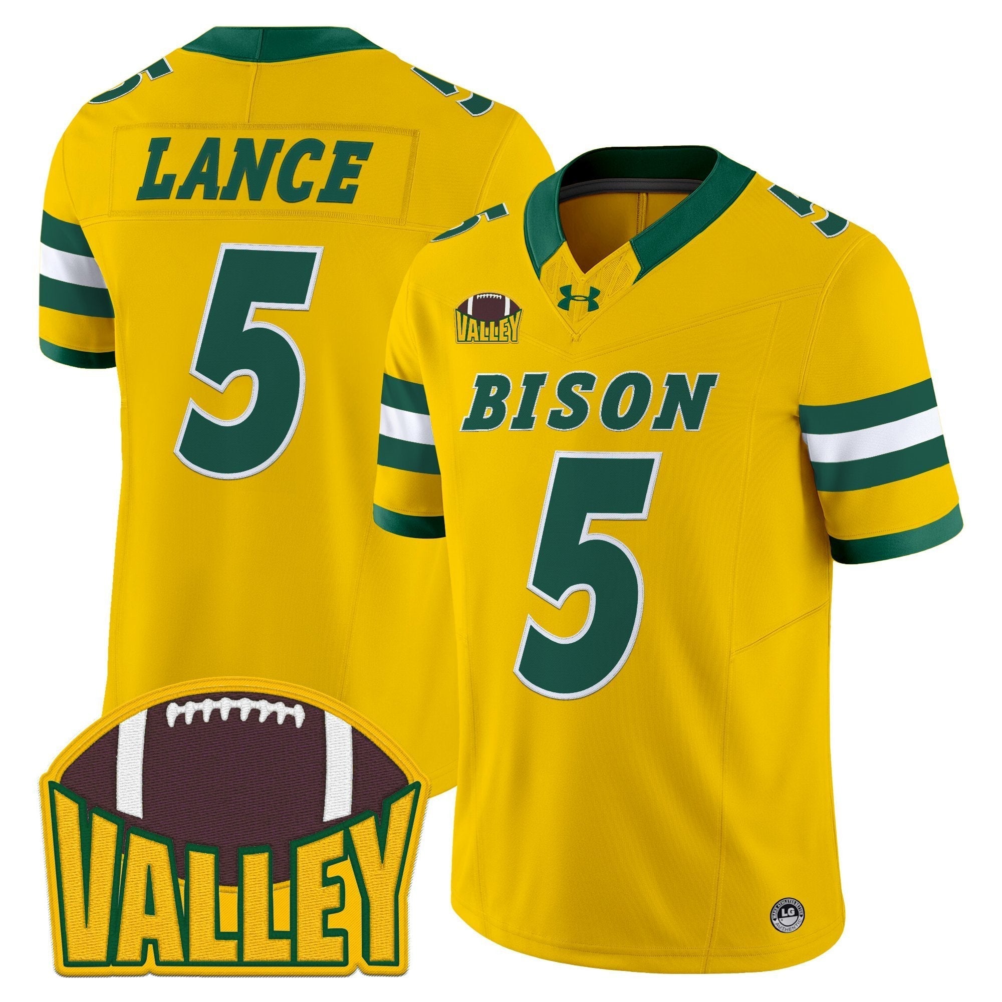 North Dakota State Bison 2025 Vapor Limited Jersey - All Stitched