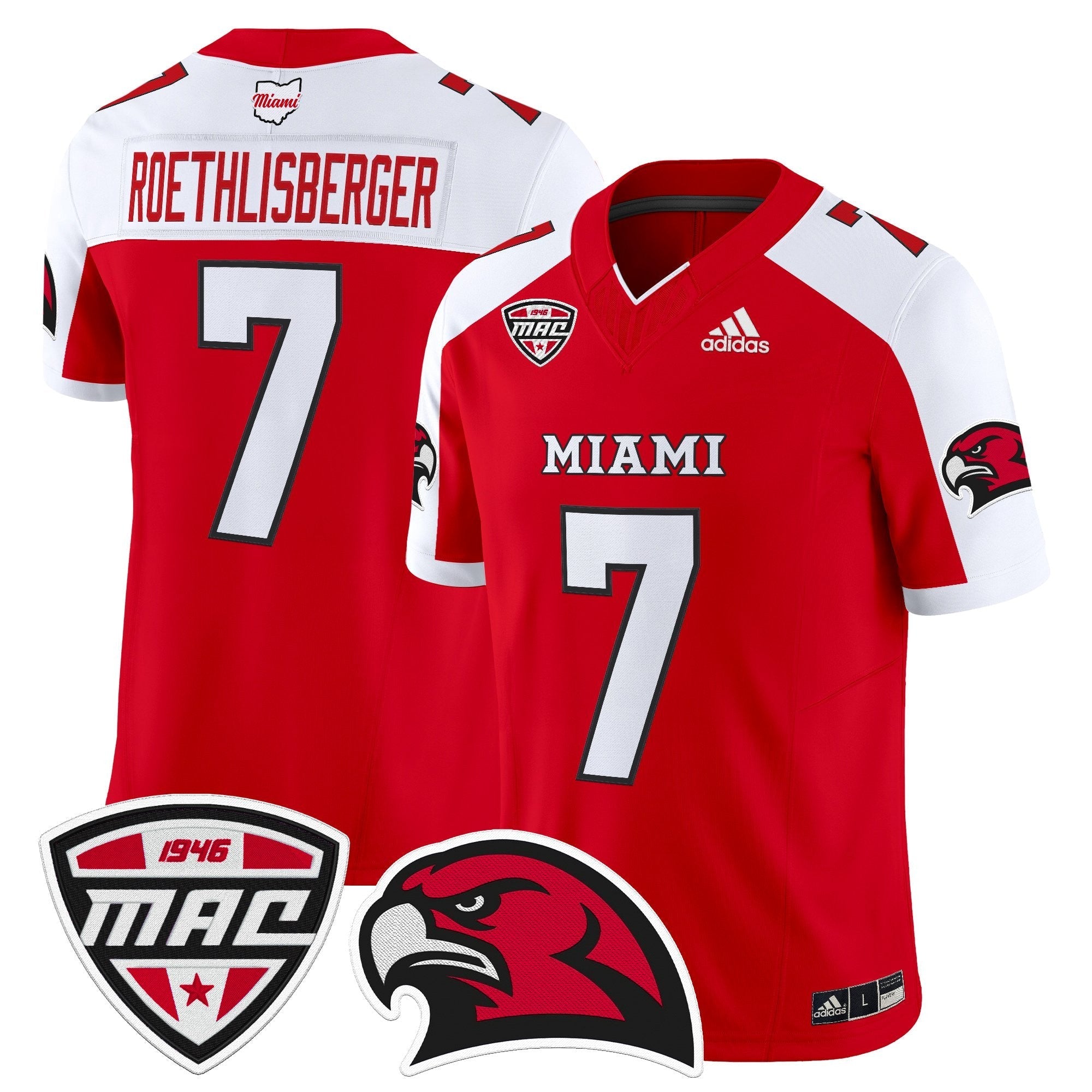 Miami (OH) RedHawks 2025 Vapor Limited Jersey - All Stitched