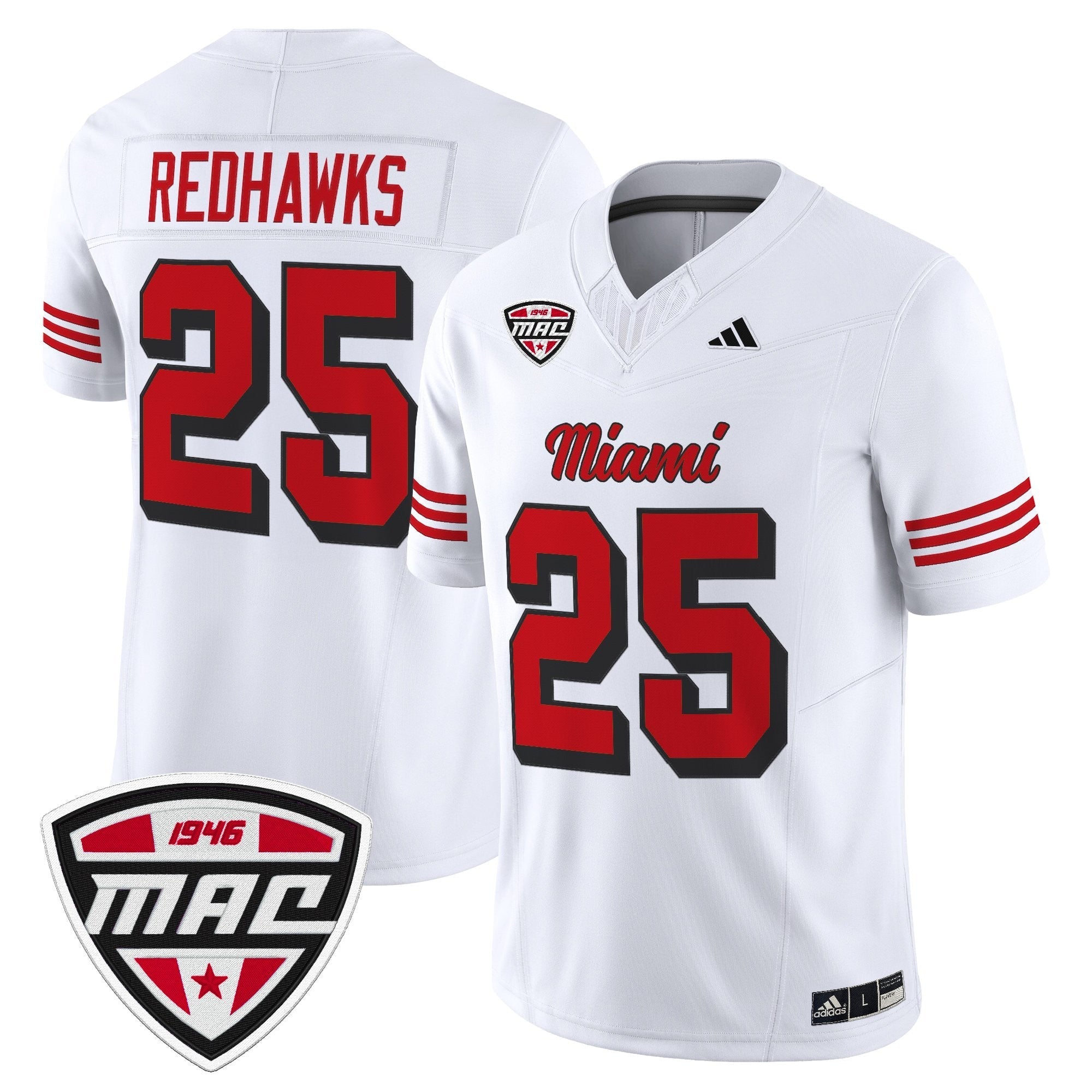 Miami (OH) RedHawks 2025 Vapor Limited Jersey - All Stitched