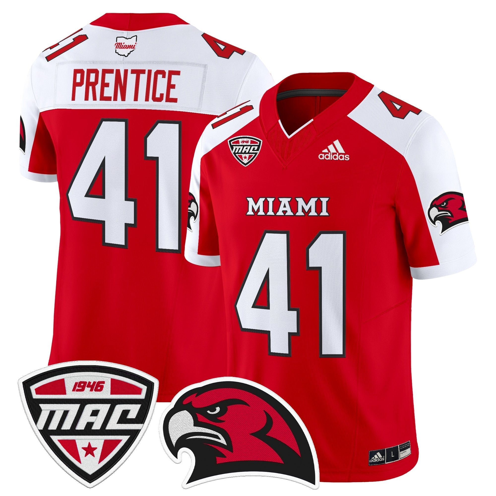 Miami (OH) RedHawks 2025 Vapor Limited Jersey - All Stitched