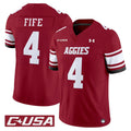 Men's New Mexico State Aggies 2025 Vapor Limited Jersey - All Stitched