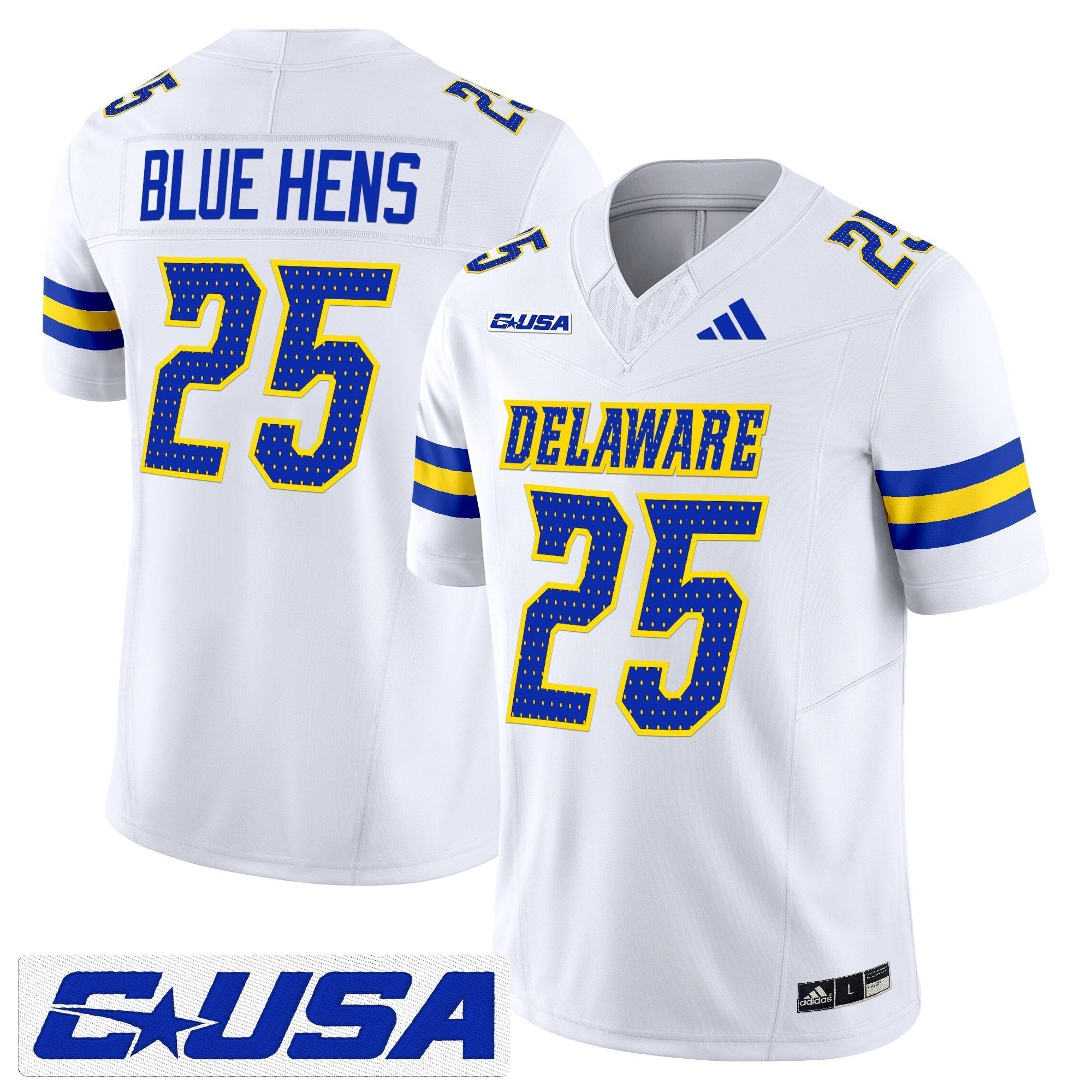 Delaware Blue Hens 2025 Vapor Limited Jersey - All Stitched
