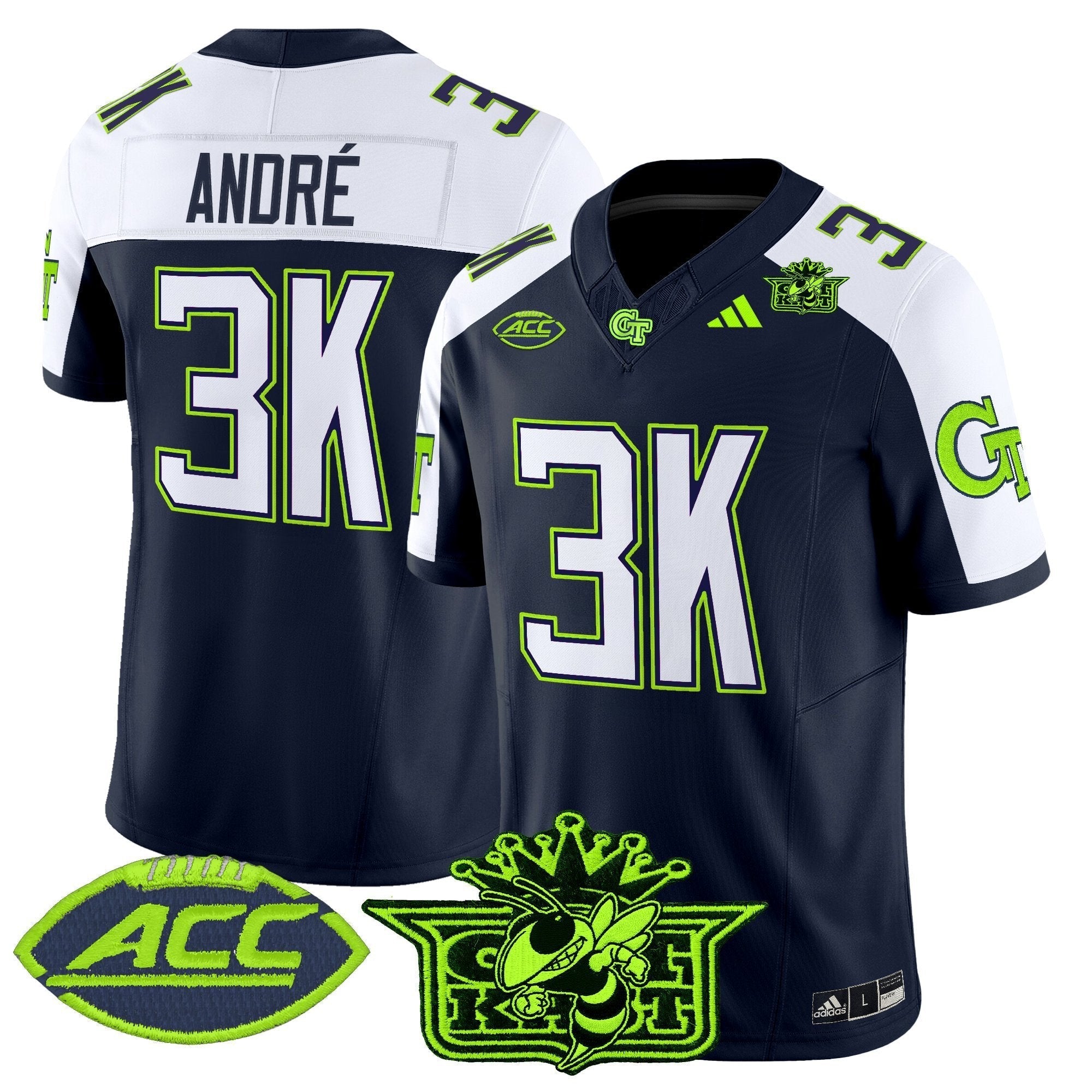 Outkast x Georgia Tech Yellow Jackets 2025 Atliens Vapor Limited Jersey - All Stitched