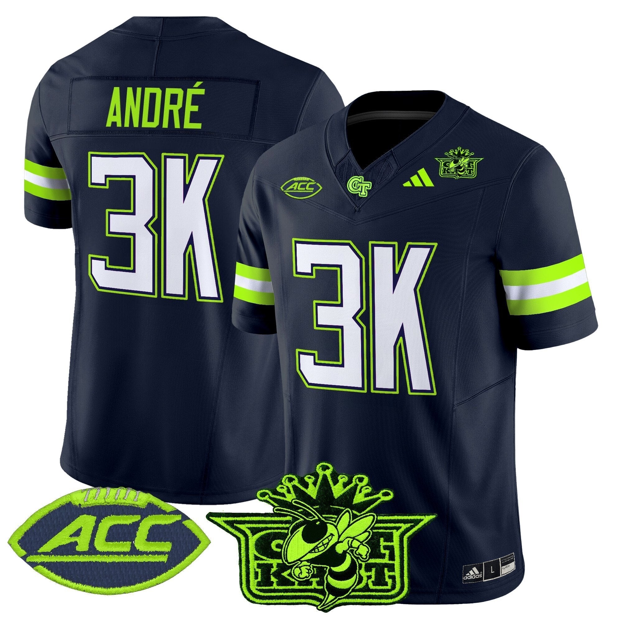 Outkast x Georgia Tech Yellow Jackets 2025 Atliens Vapor Limited Jersey - All Stitched