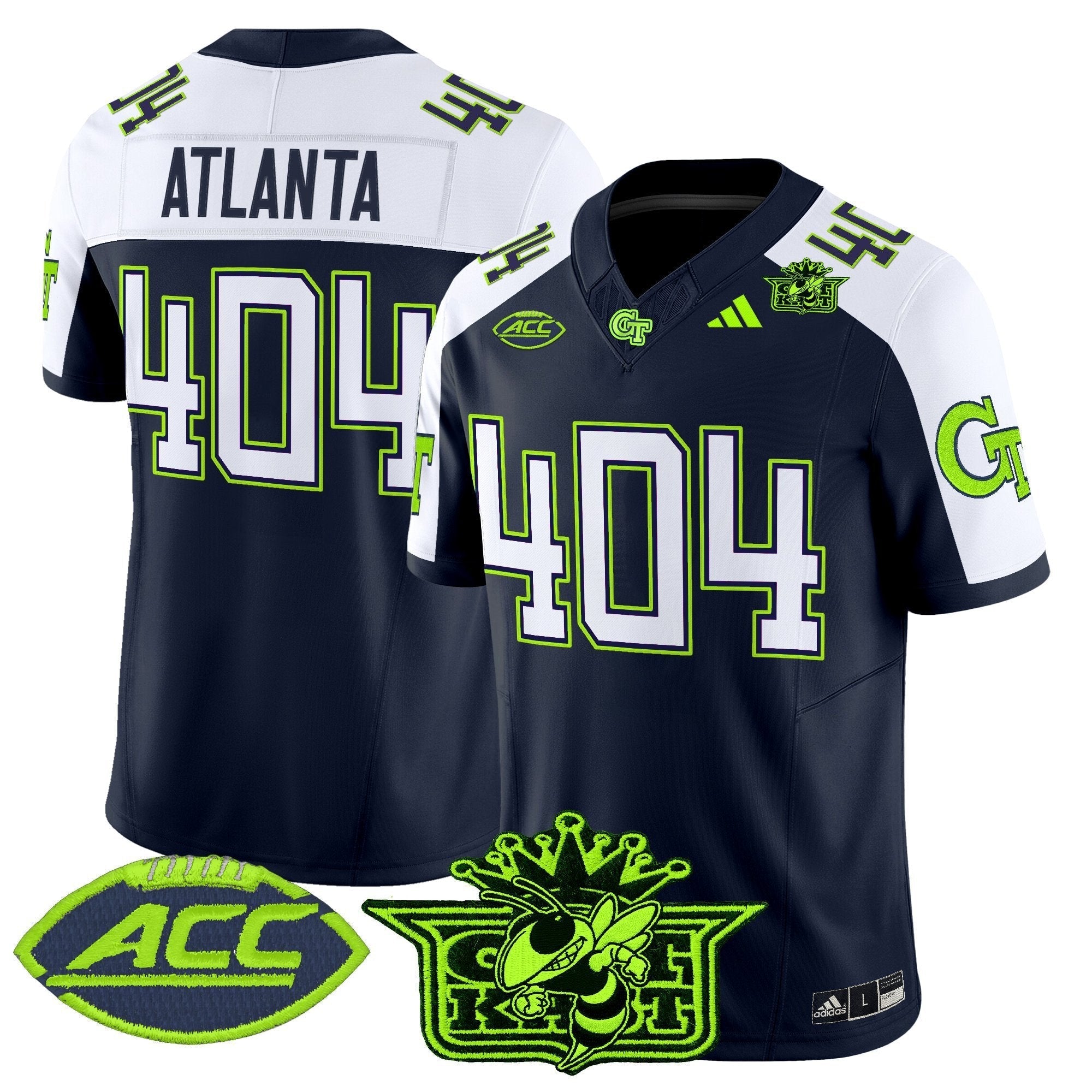 Outkast x Georgia Tech Yellow Jackets 2025 Atliens Vapor Limited Jersey - All Stitched