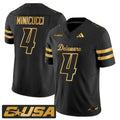Delaware Blue Hens 2025 Gold Vapor Limited Jersey - All Stitched