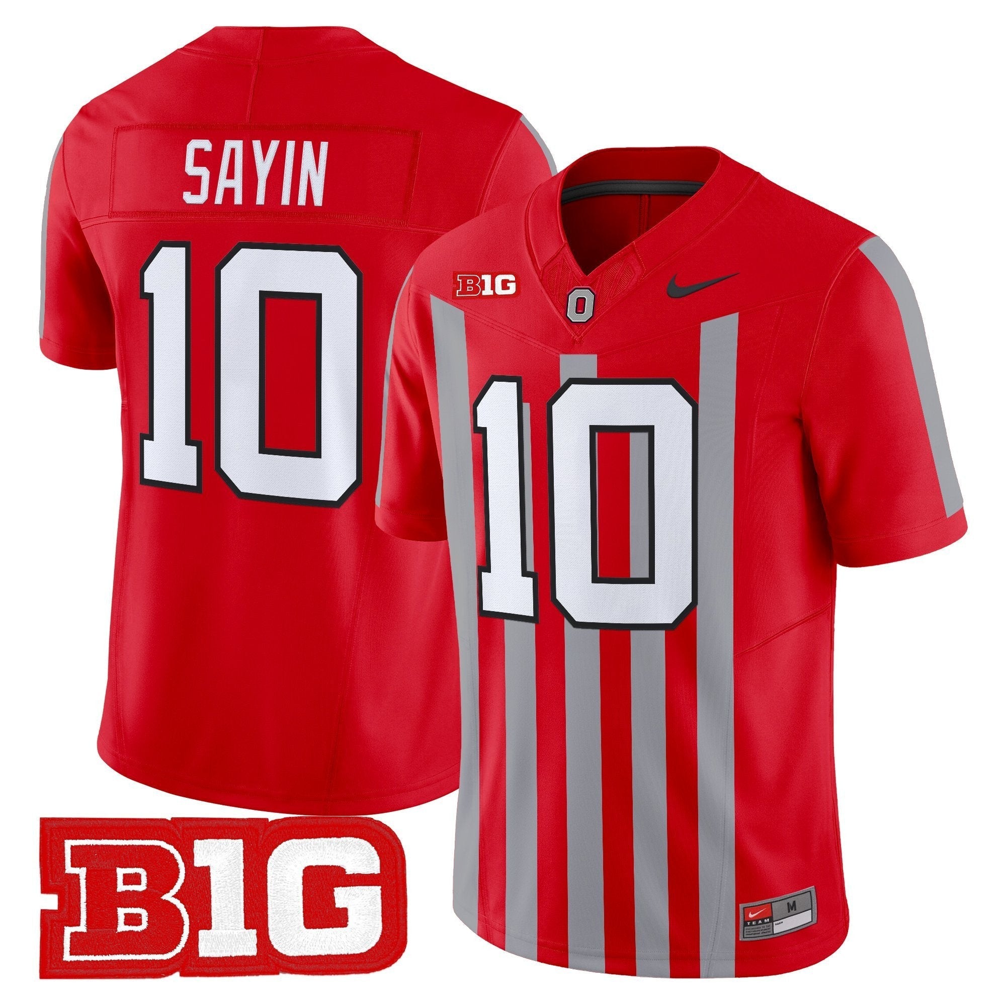 Ohio State Buckeyes Throwback Vapor Limited Jersey - All Stitched