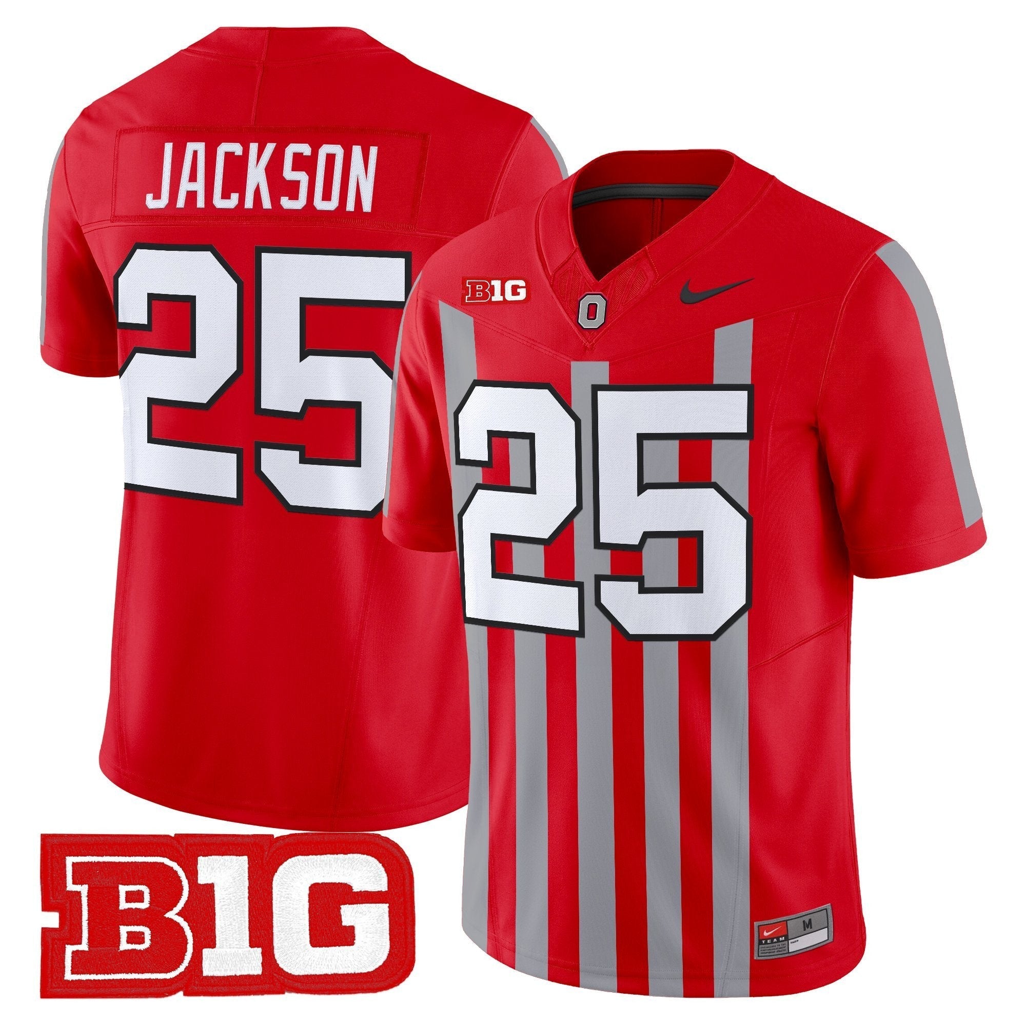 Ohio State Buckeyes Throwback Vapor Limited Jersey - All Stitched