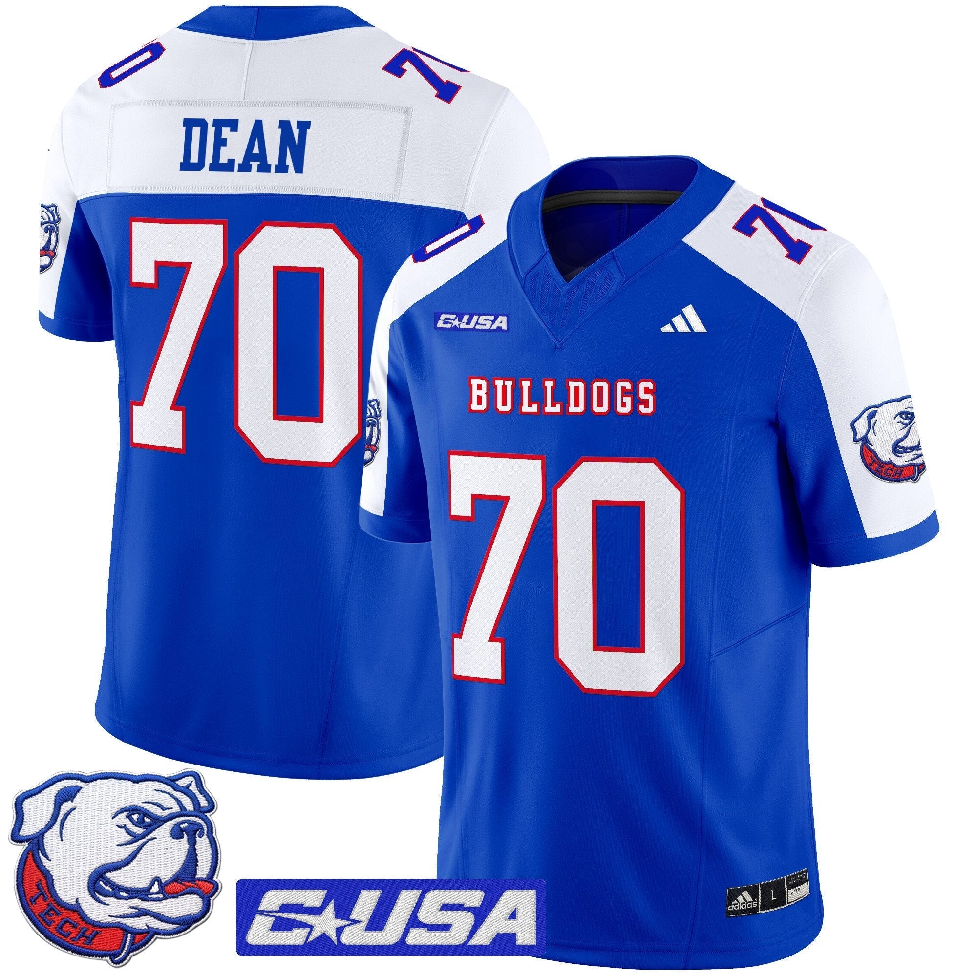 Louisiana Tech Bulldogs 2025 Vapor Limited Jersey - All Stitched
