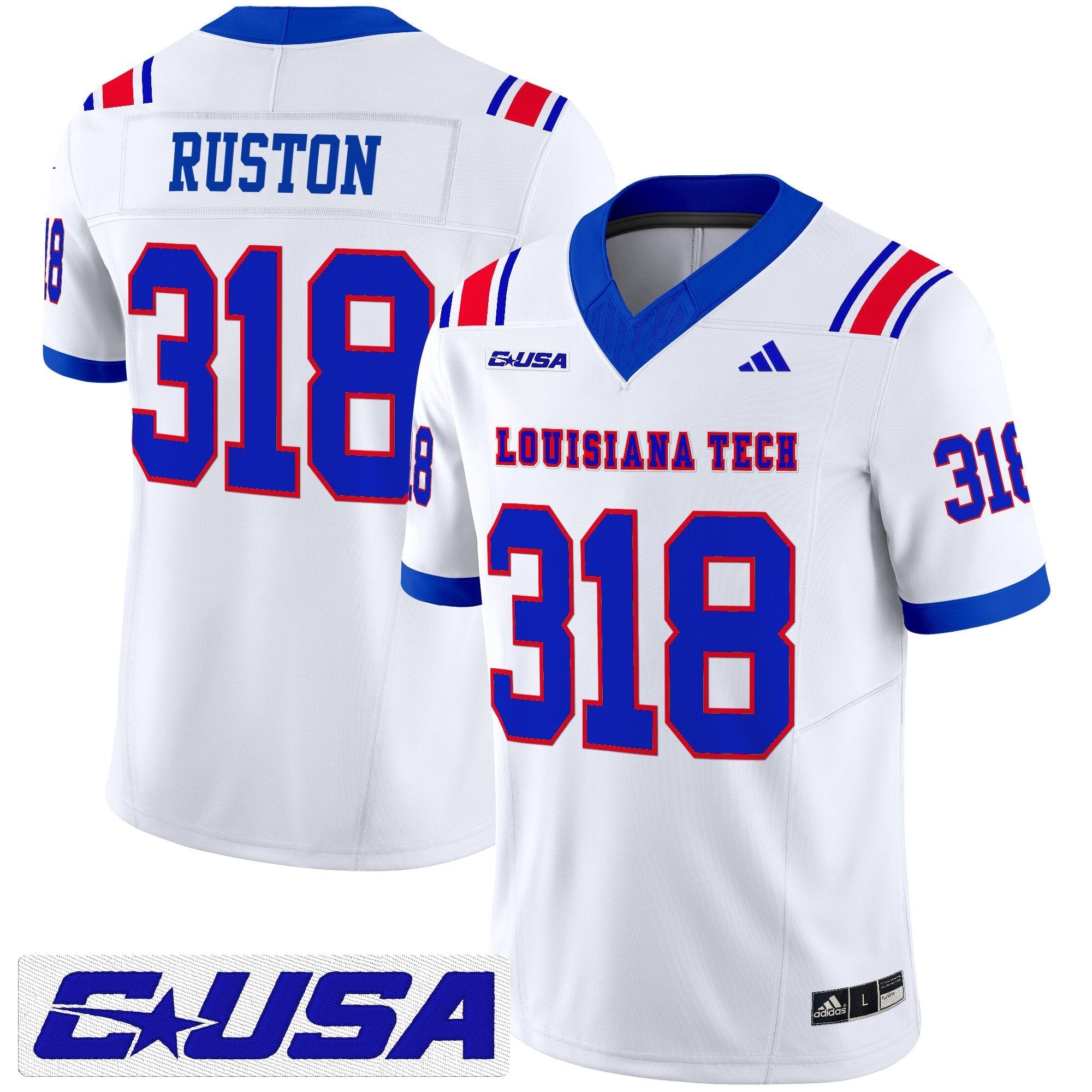 Louisiana Tech Bulldogs 2025 Vapor Limited Jersey - All Stitched