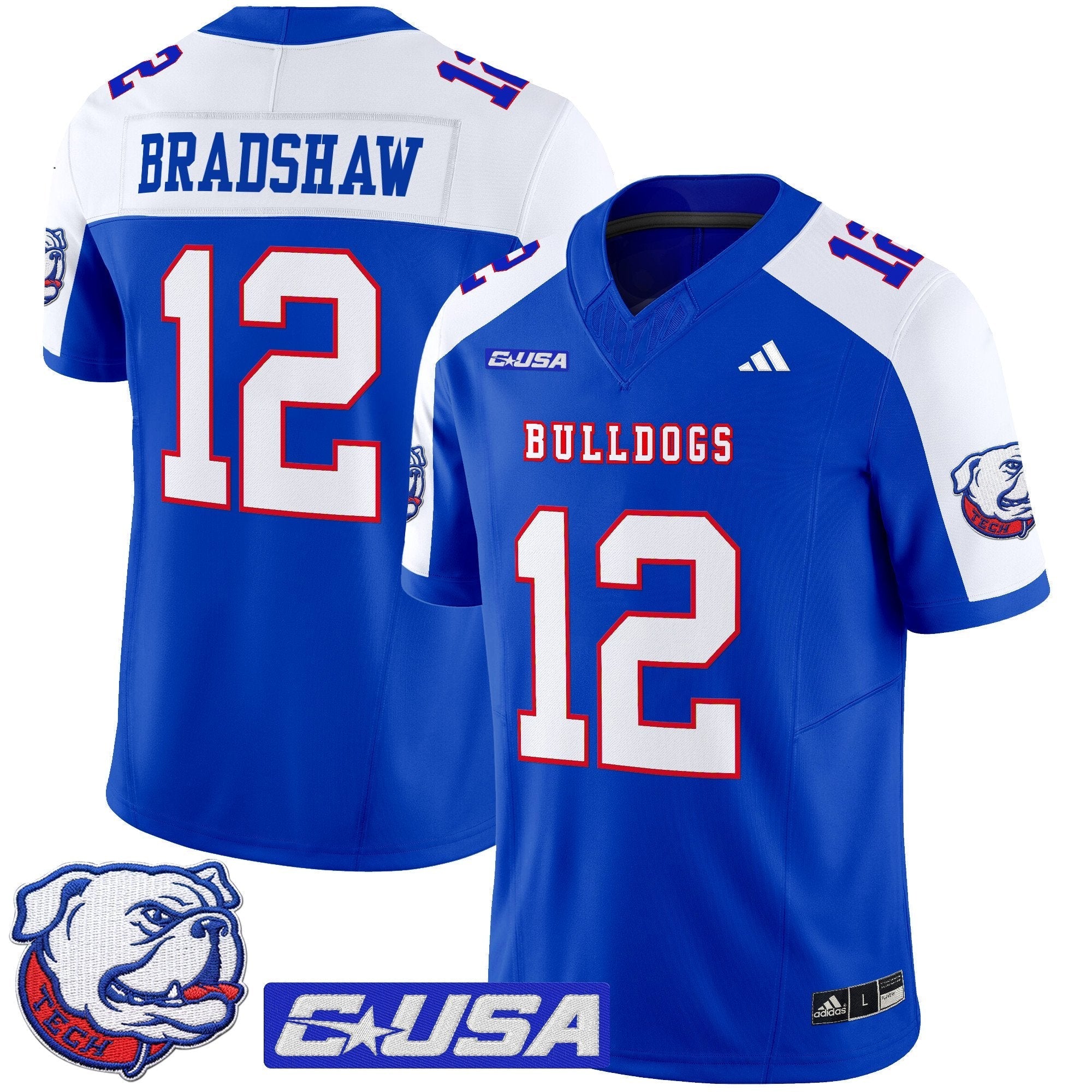 Louisiana Tech Bulldogs 2025 Vapor Limited Jersey - All Stitched