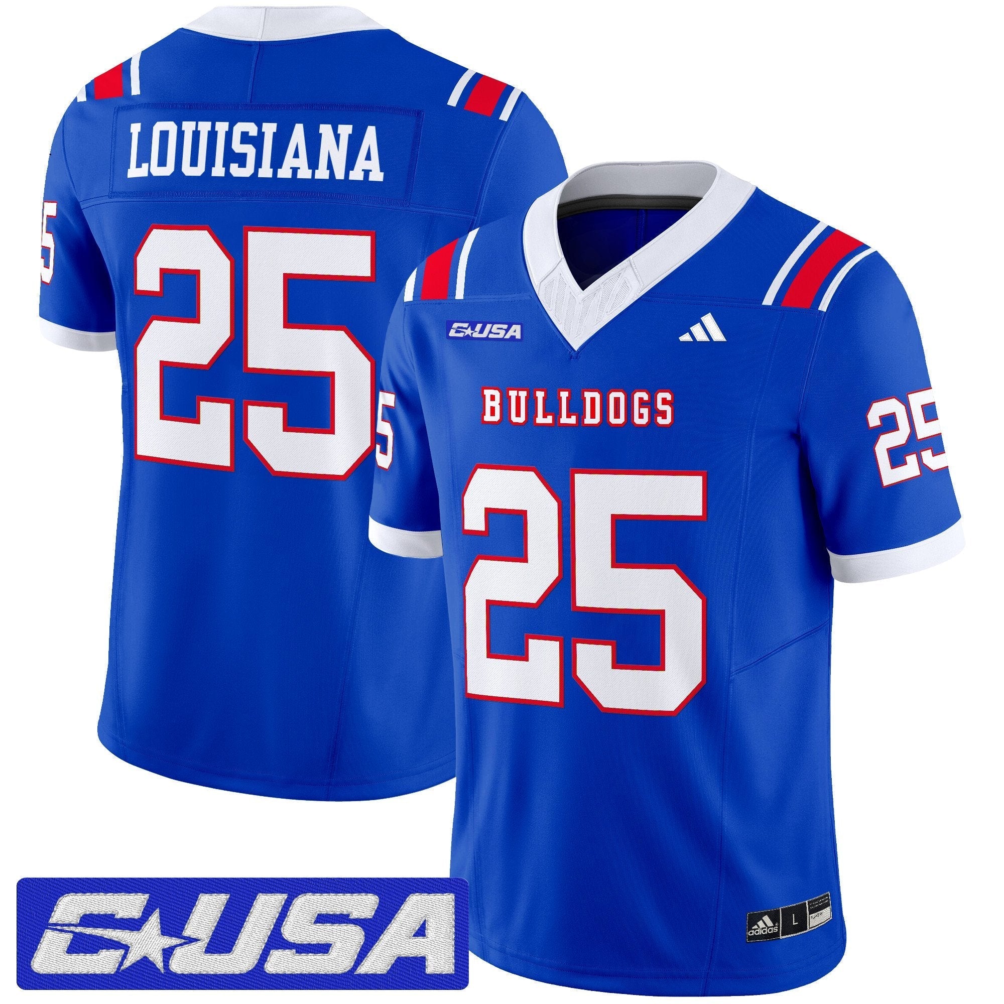 Louisiana Tech Bulldogs 2025 Vapor Limited Jersey - All Stitched