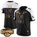 Men Miami Hurricanes Football Vapor Limited Gold Jersey - Fiesta Bowl Champions